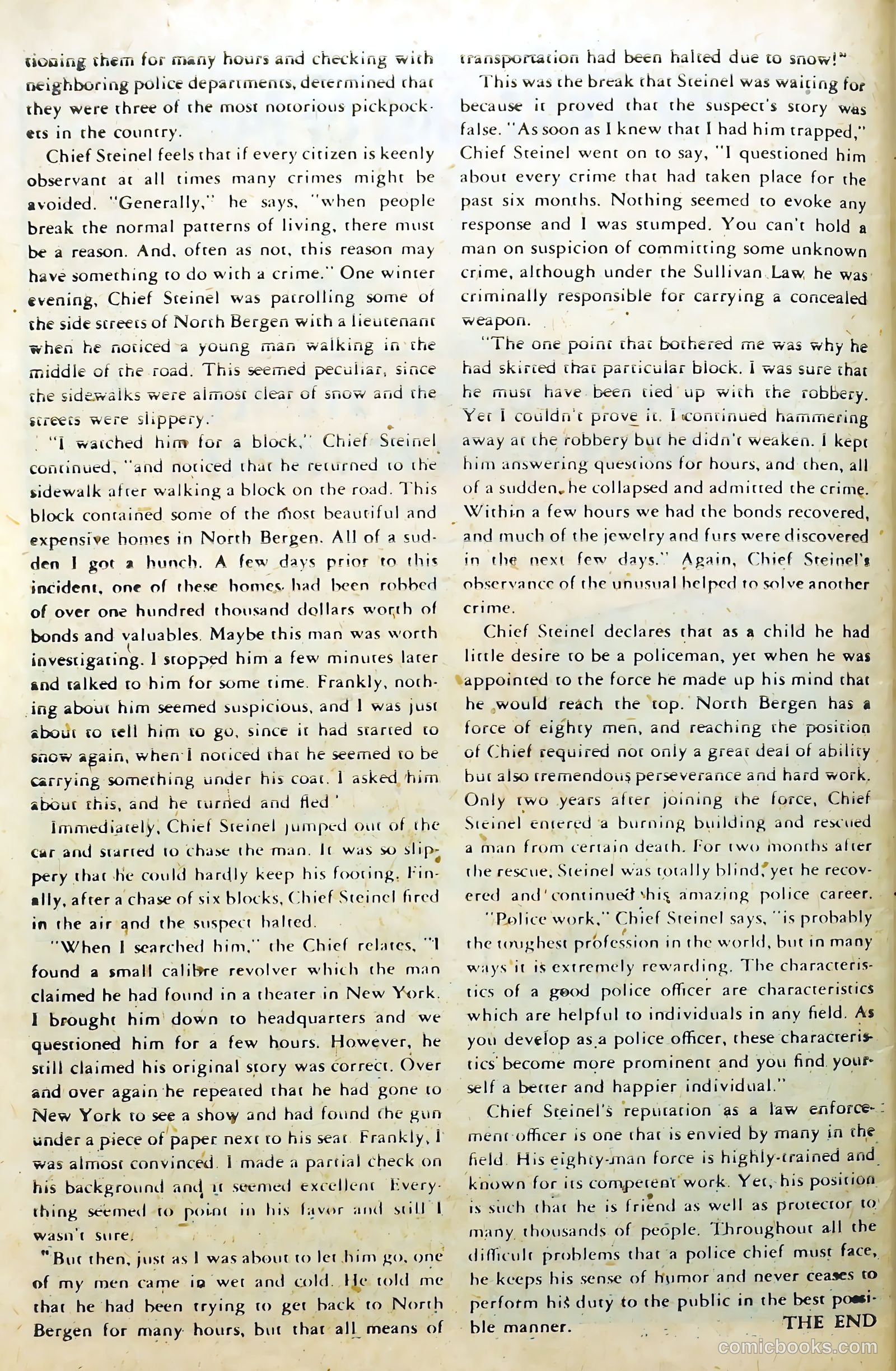 Crime Does Not Pay #83 (1950) — page 48 of 53