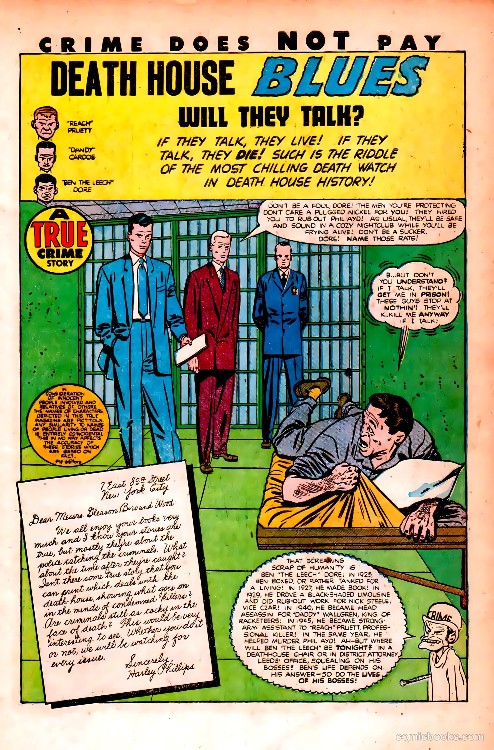 Crime Does Not Pay #84 (1950) — page 3 of 52