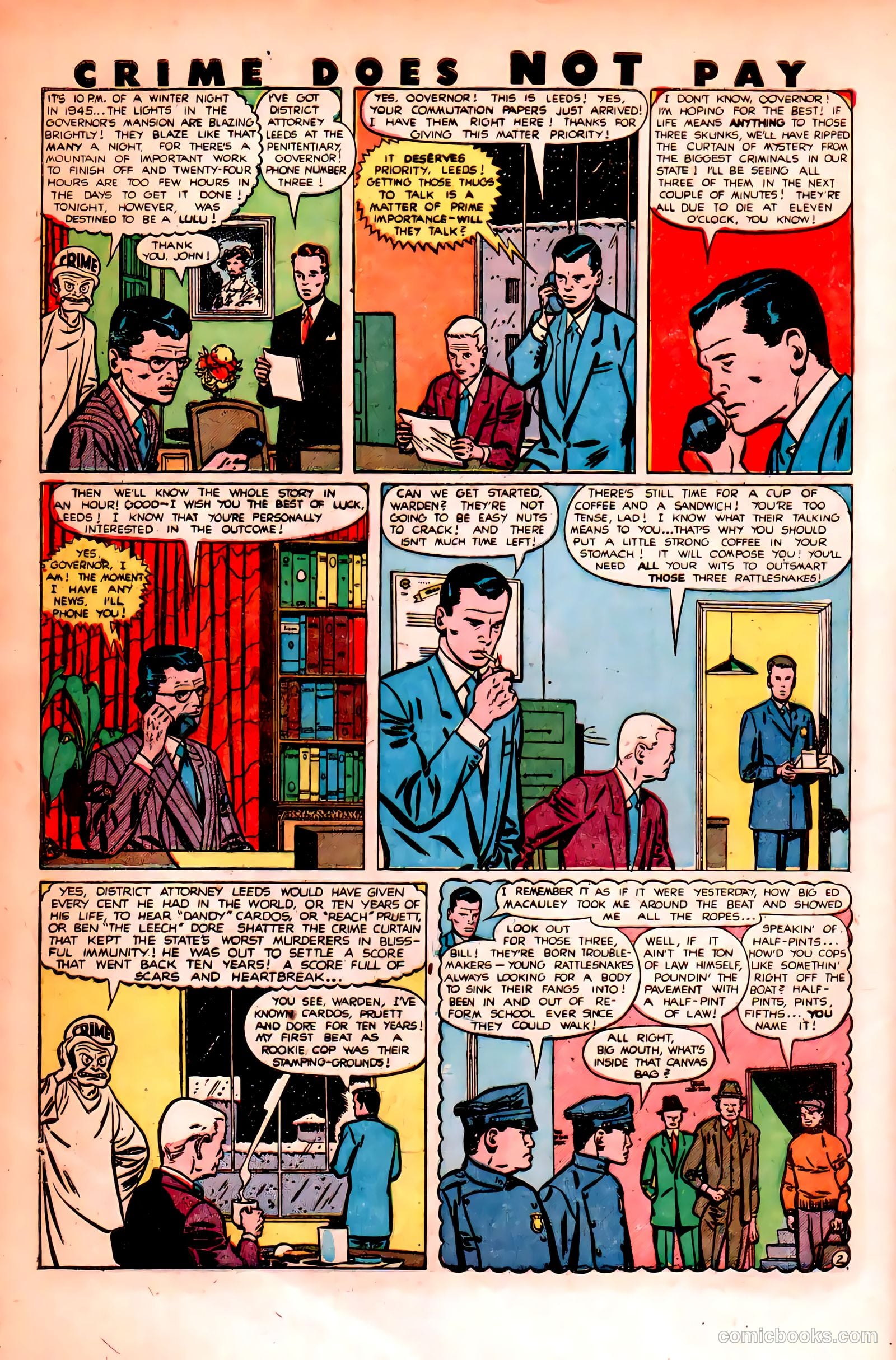Crime Does Not Pay #84 (1950) — page 4 of 52