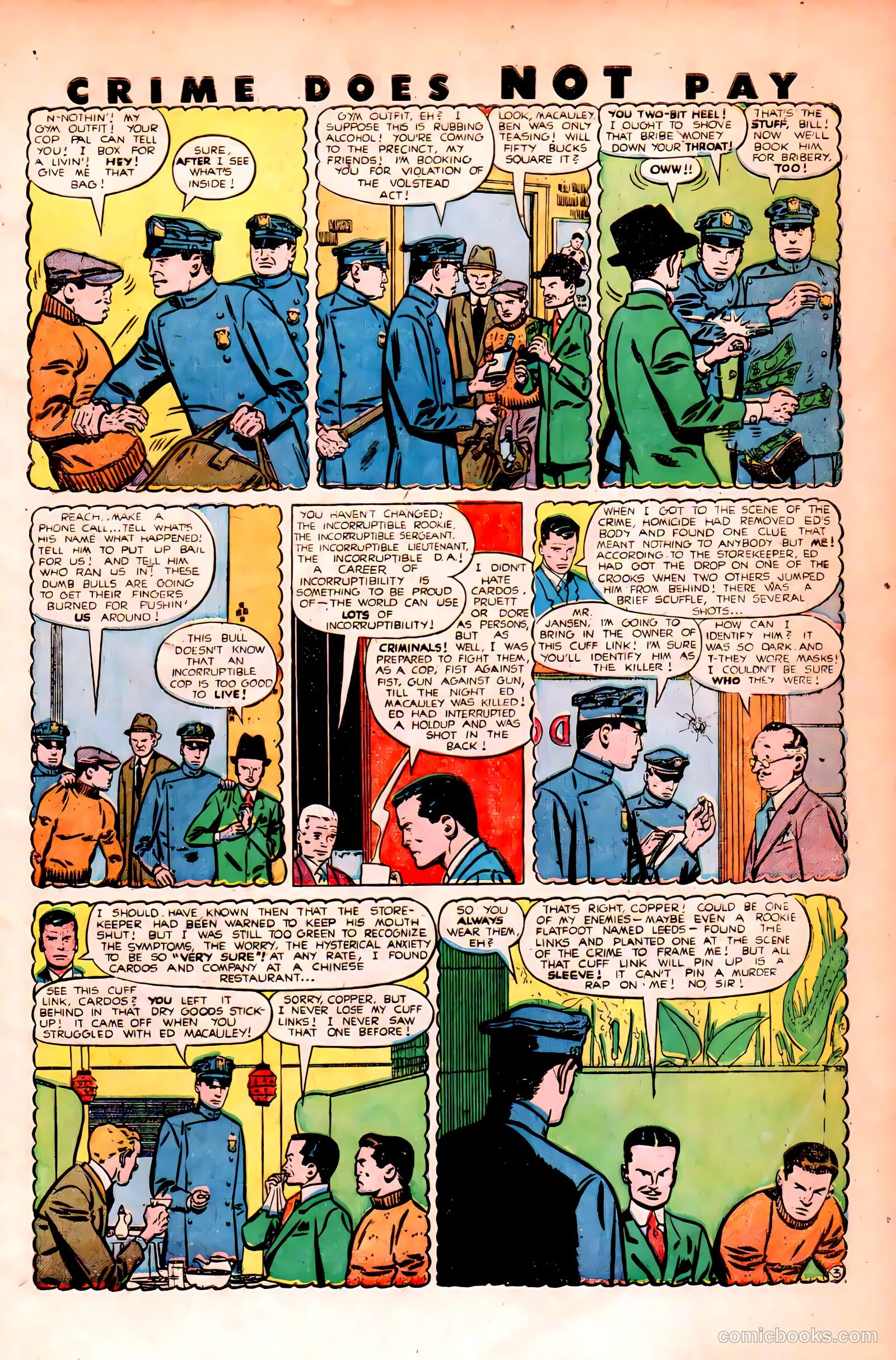 Crime Does Not Pay #84 (1950) — page 5 of 52