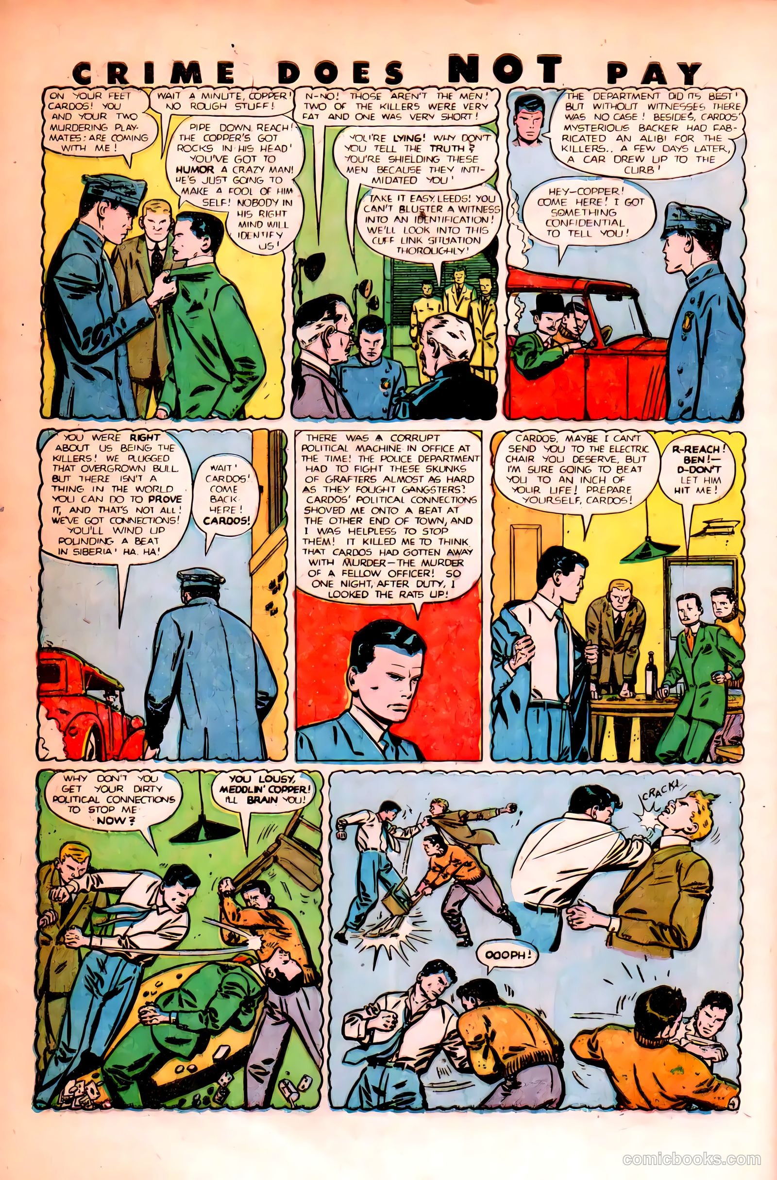 Crime Does Not Pay #84 (1950) — page 6 of 52