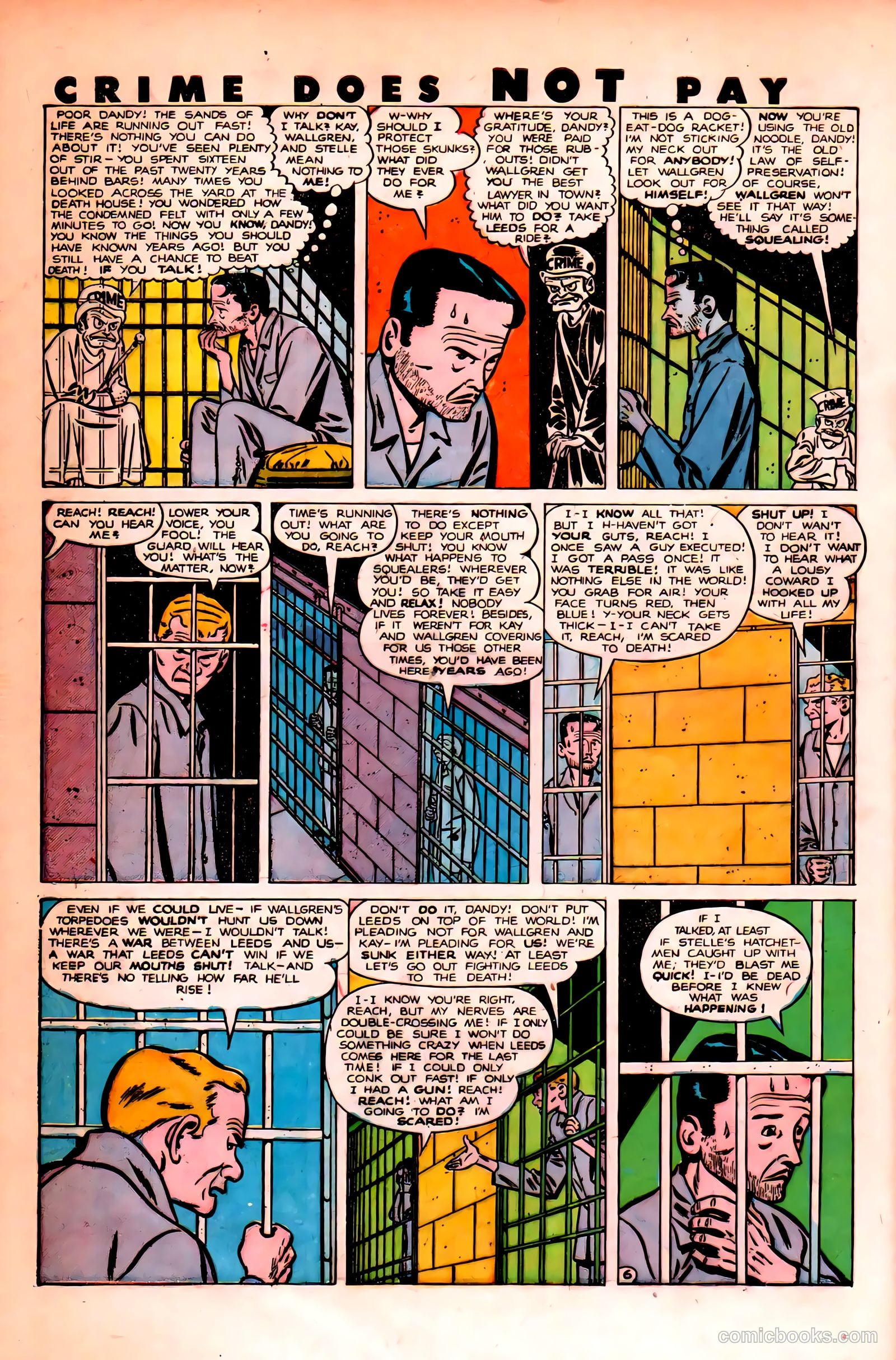 Crime Does Not Pay #84 (1950) — page 8 of 52