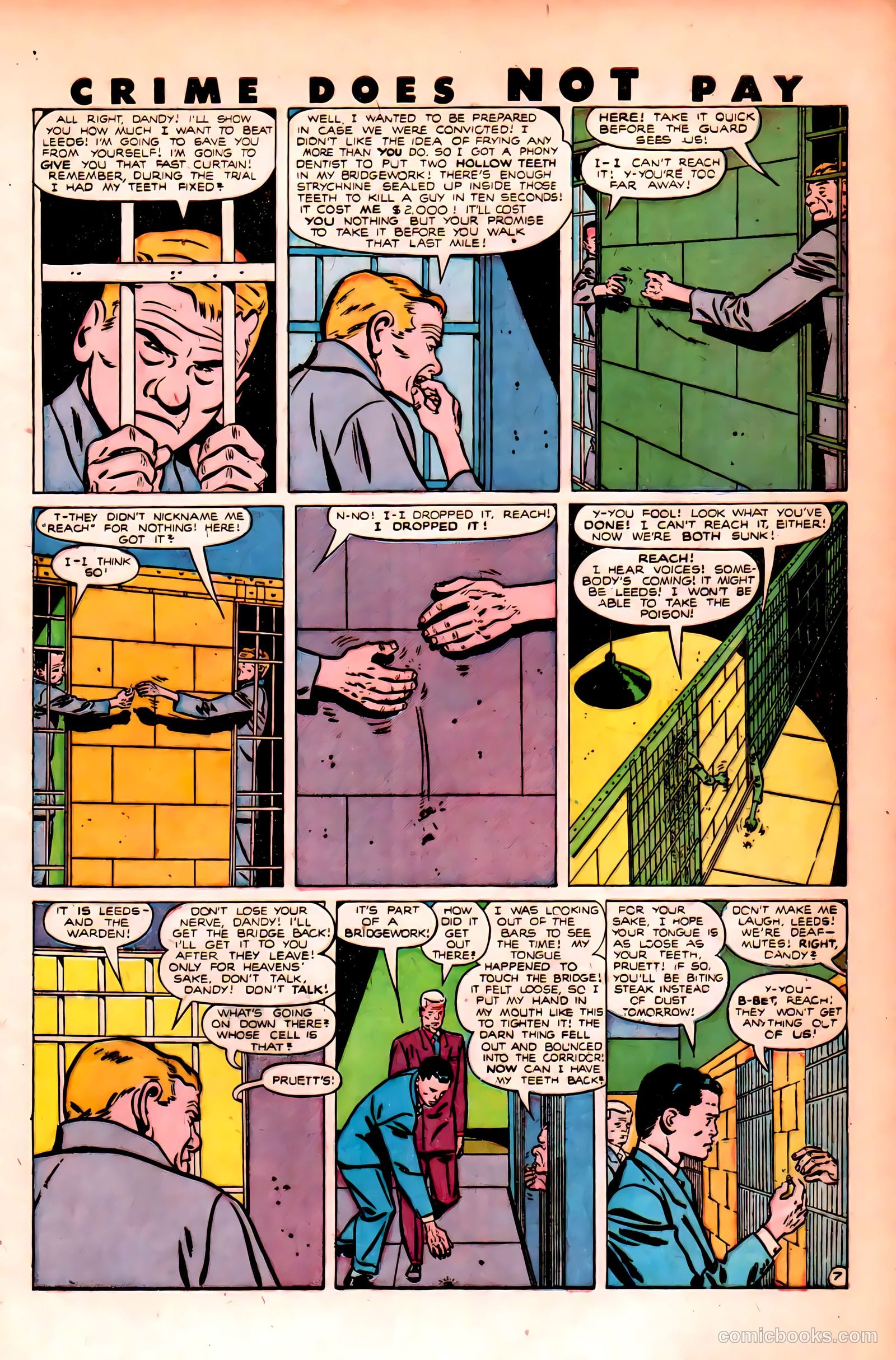 Crime Does Not Pay #84 (1950) — page 9 of 52