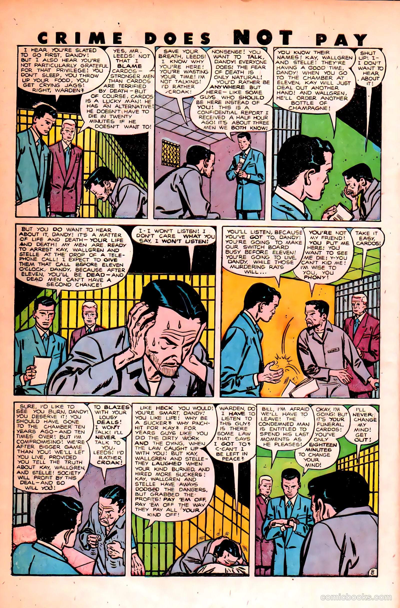 Crime Does Not Pay #84 (1950) — page 10 of 52