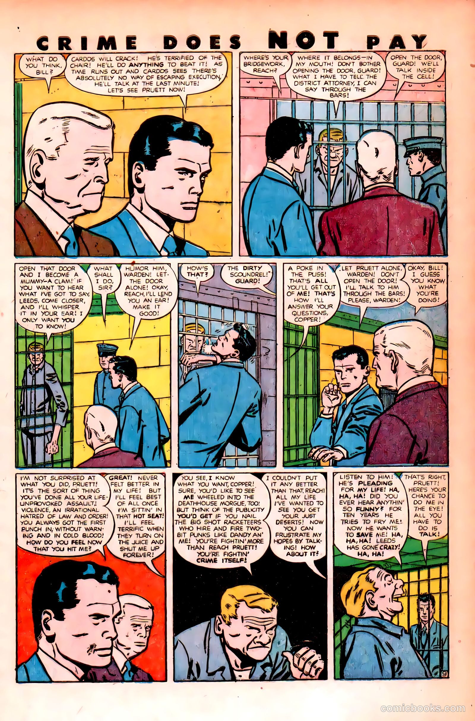 Crime Does Not Pay #84 (1950) — page 11 of 52