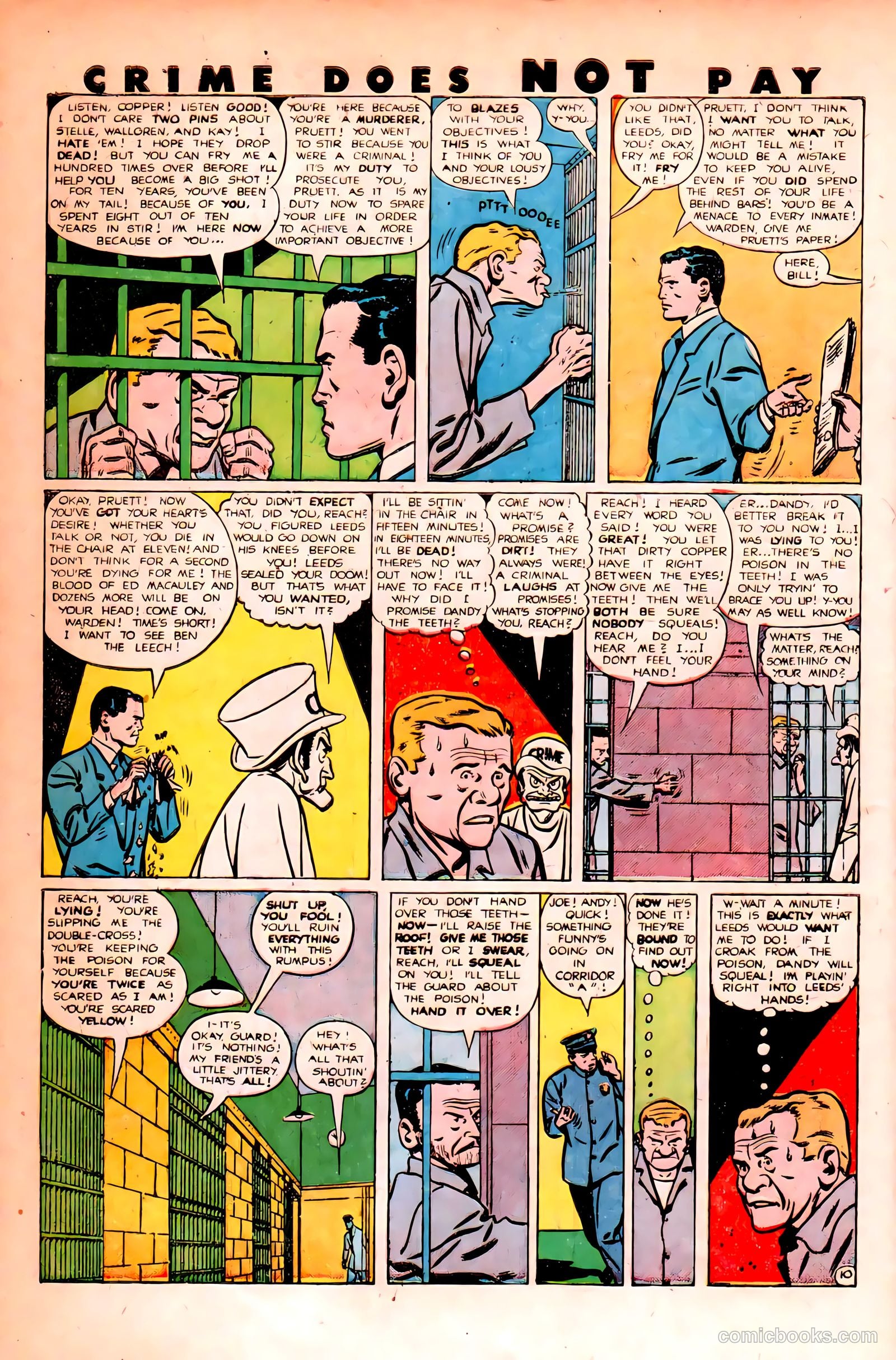 Crime Does Not Pay #84 (1950) — page 12 of 52