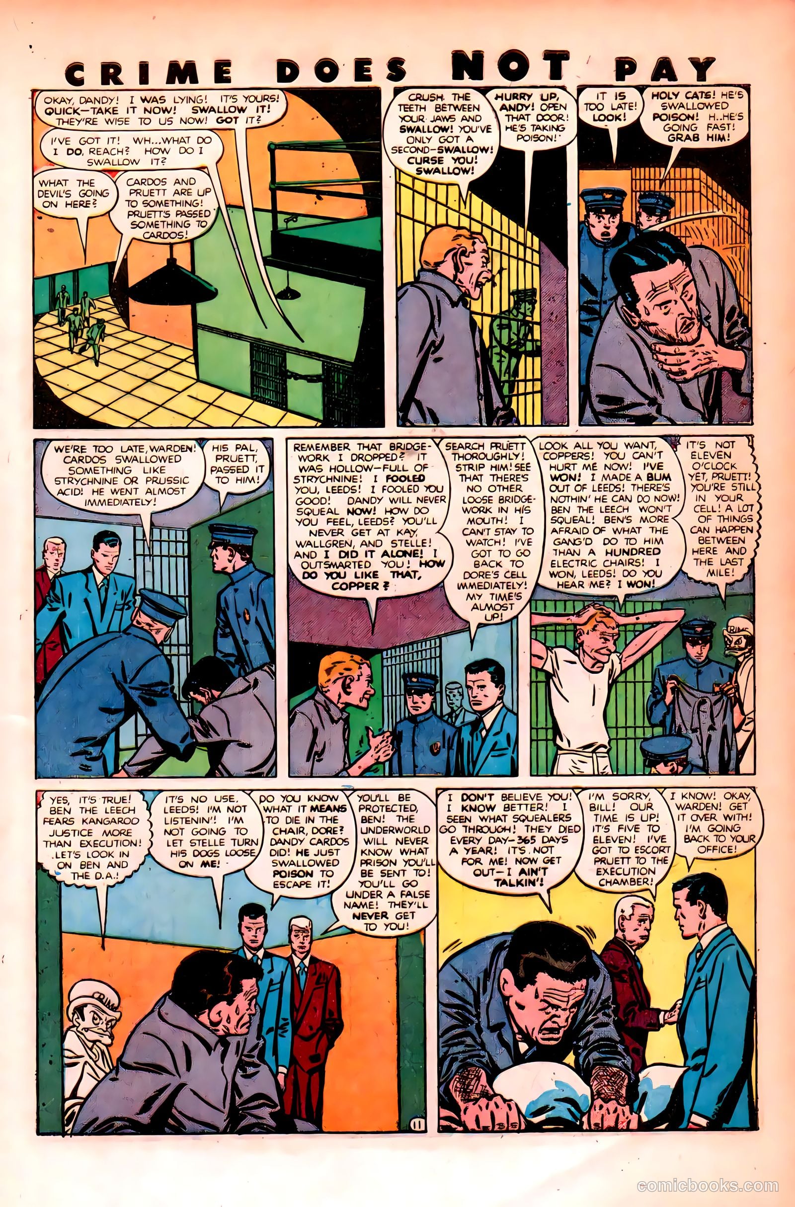Crime Does Not Pay #84 (1950) — page 13 of 52