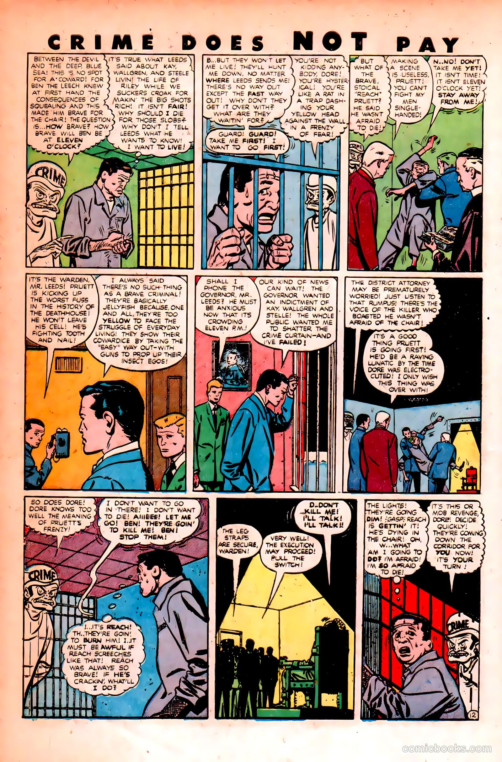 Crime Does Not Pay #84 (1950) — page 14 of 52