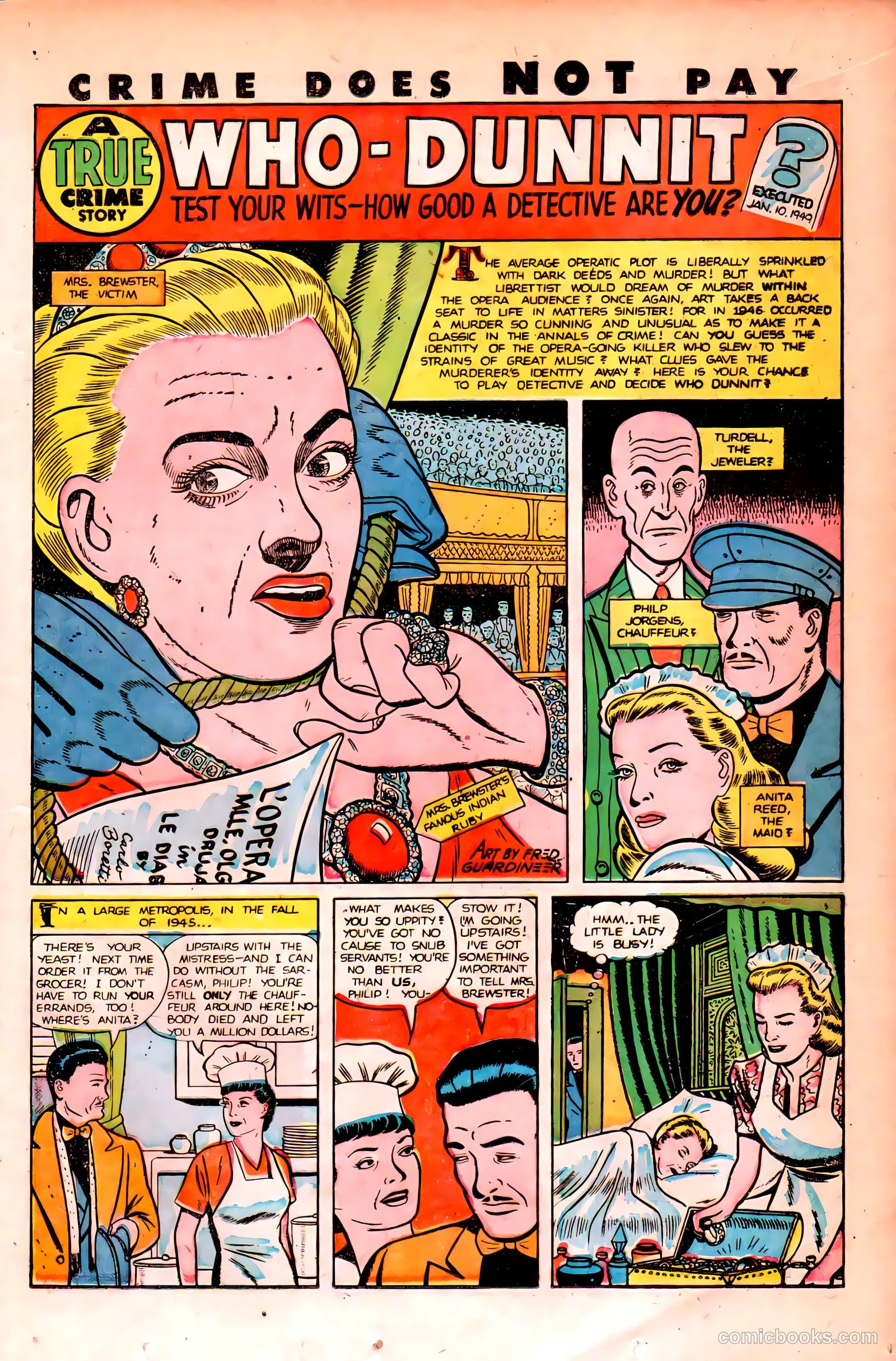 Crime Does Not Pay #84 (1950) — page 19 of 52
