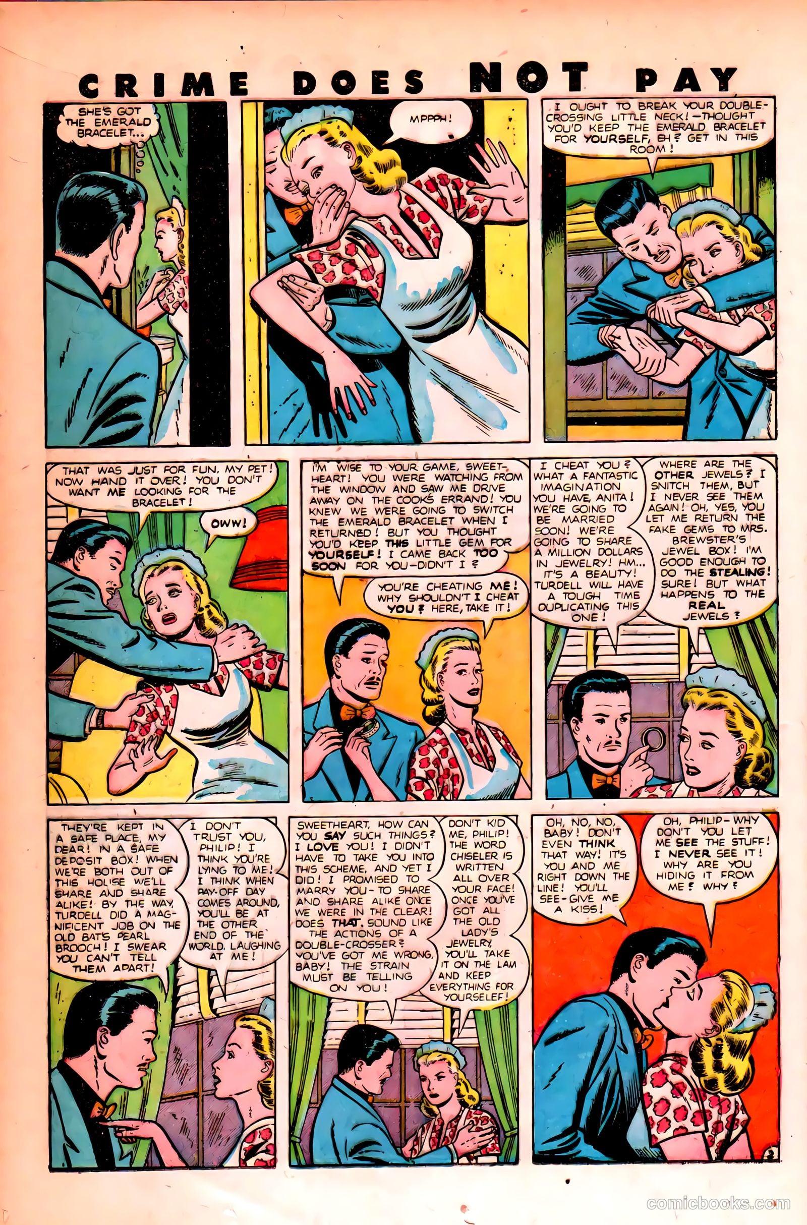 Crime Does Not Pay #84 (1950) — page 20 of 52