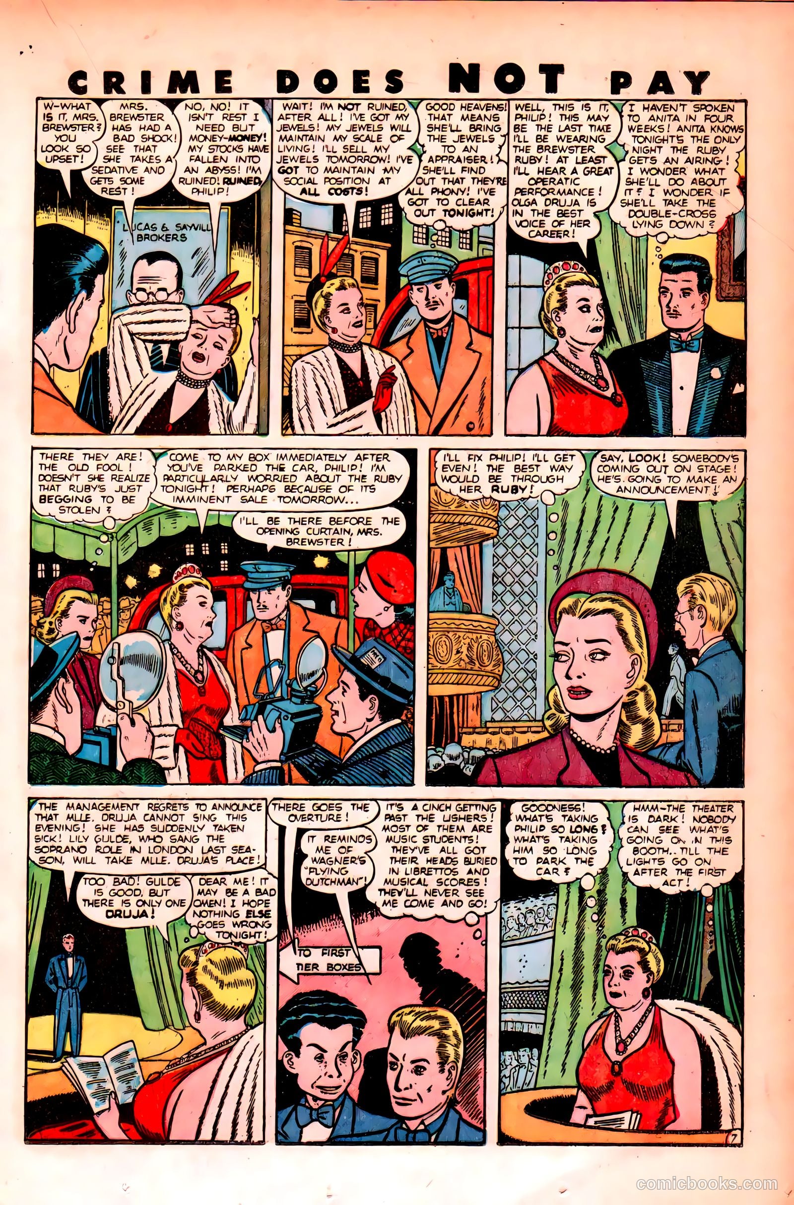 Crime Does Not Pay #84 (1950) — page 25 of 52