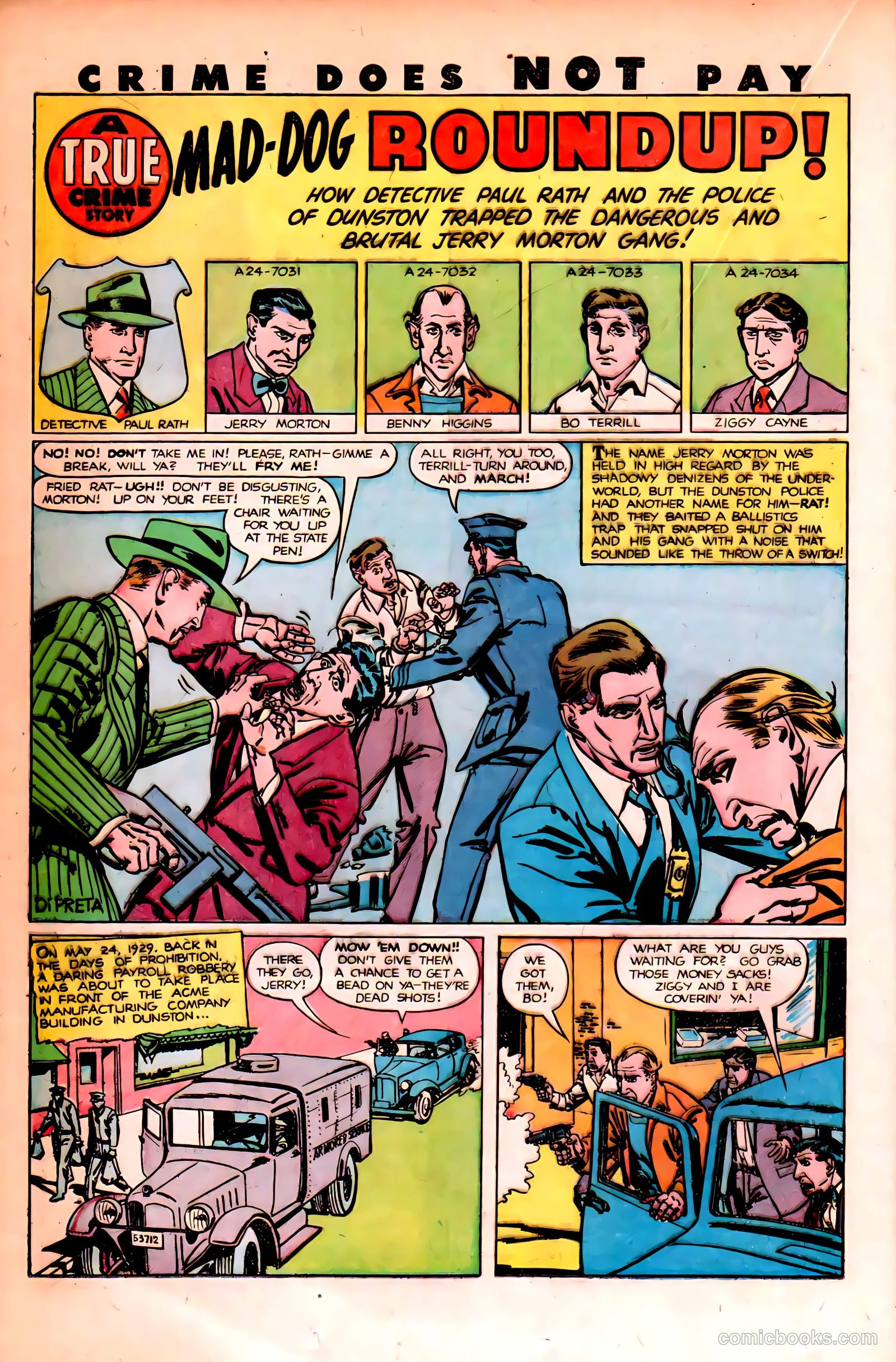 Crime Does Not Pay #84 (1950) — page 32 of 52