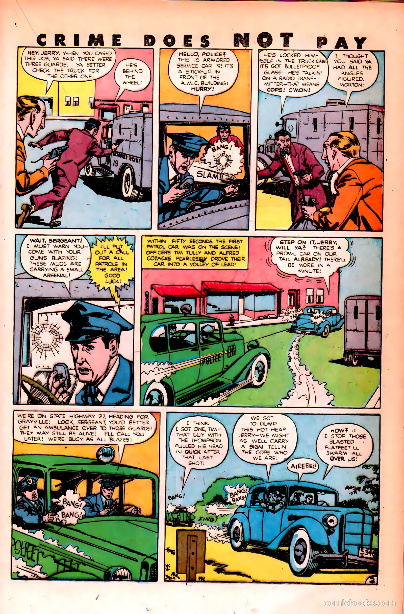 Crime Does Not Pay #84 (1950) — page 33 of 52