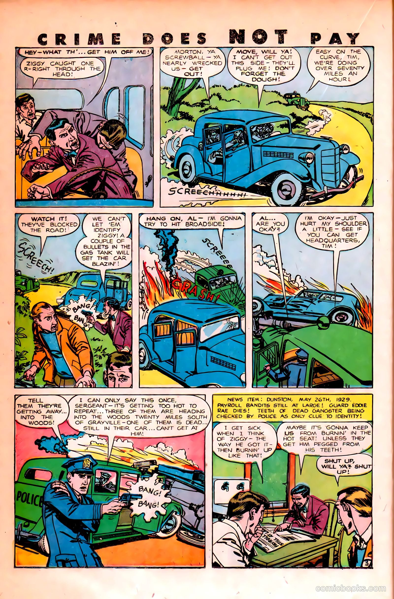 Crime Does Not Pay #84 (1950) — page 34 of 52