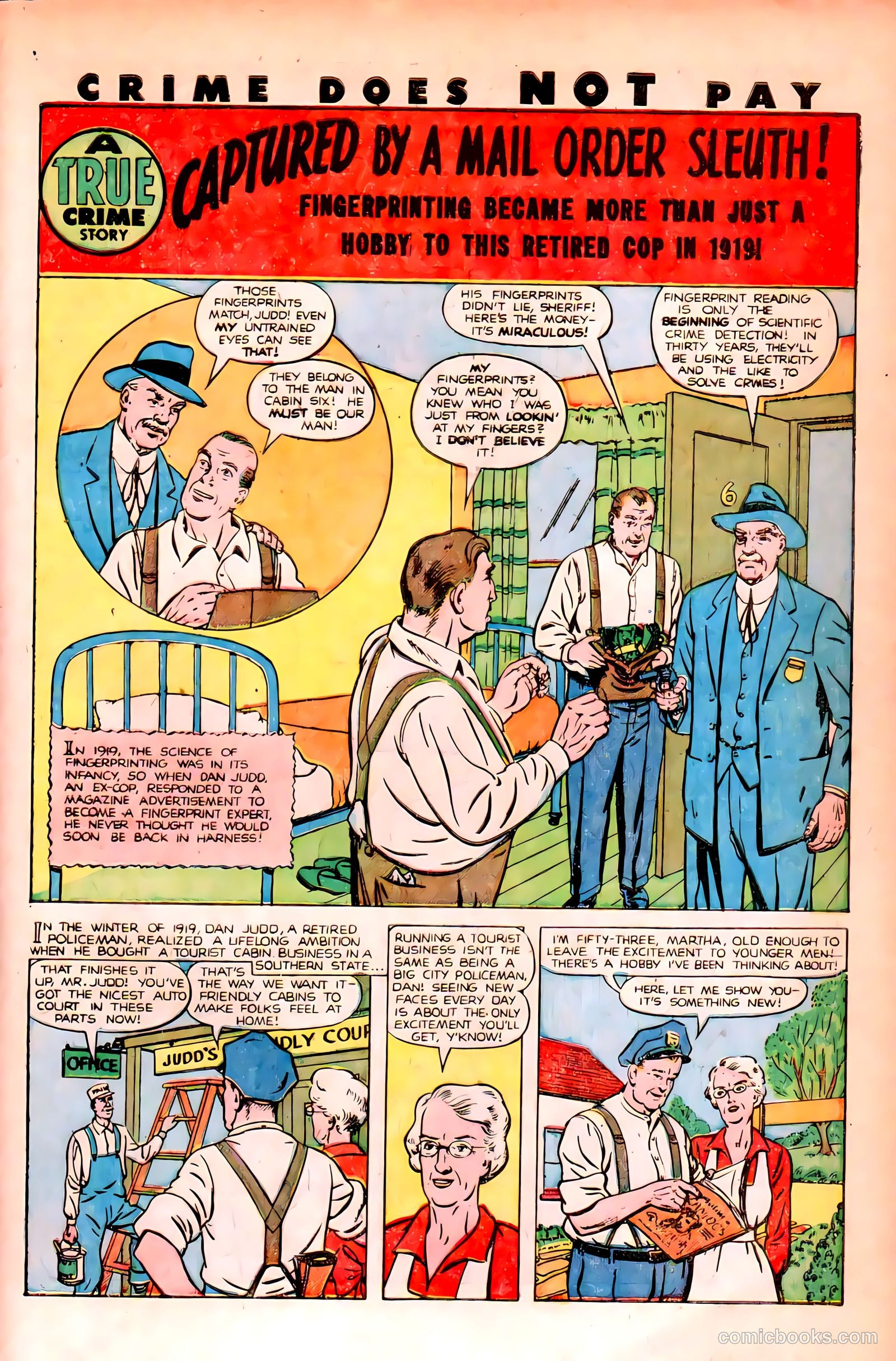 Crime Does Not Pay #84 (1950) — page 41 of 52