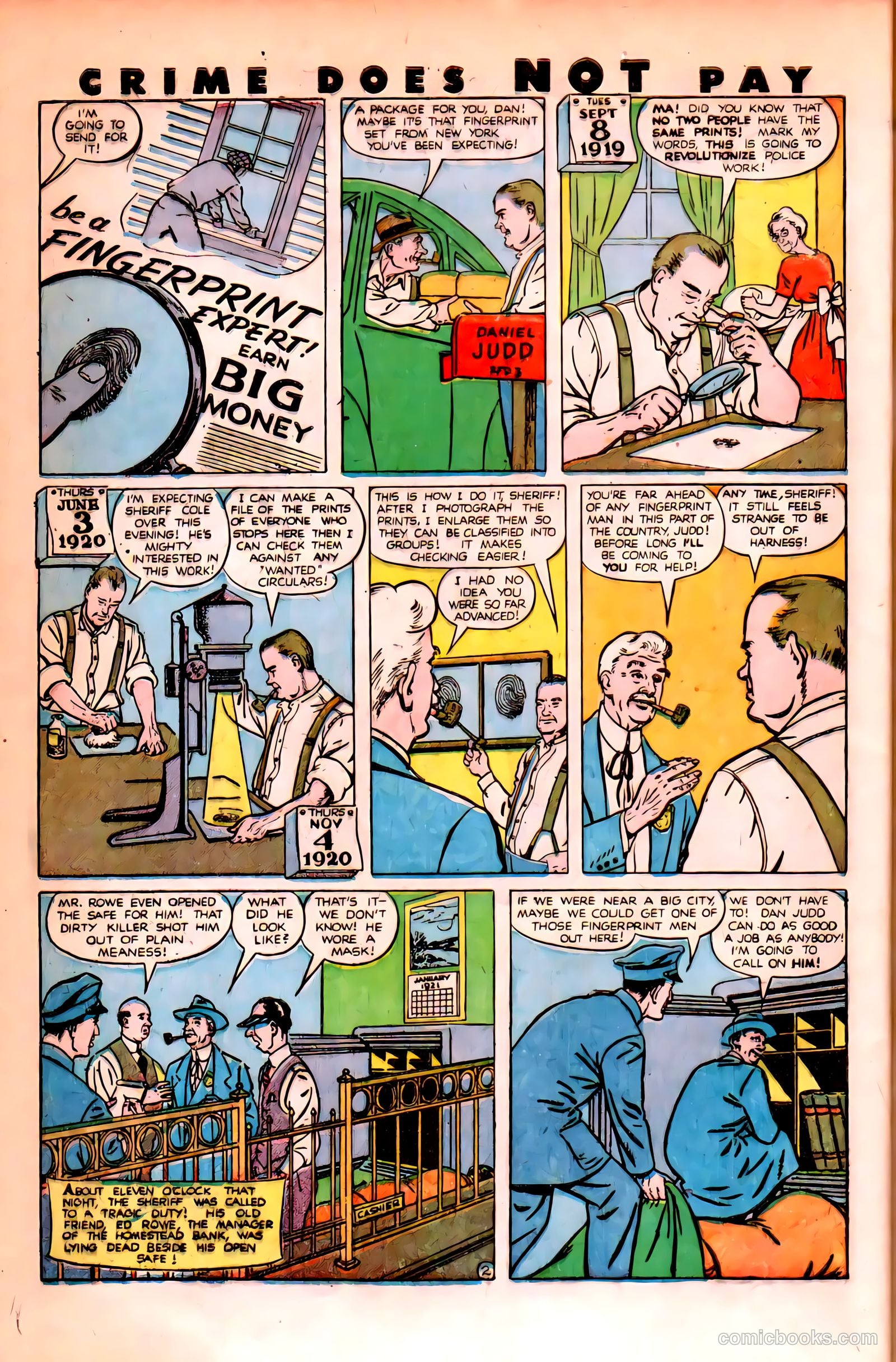 Crime Does Not Pay #84 (1950) — page 42 of 52