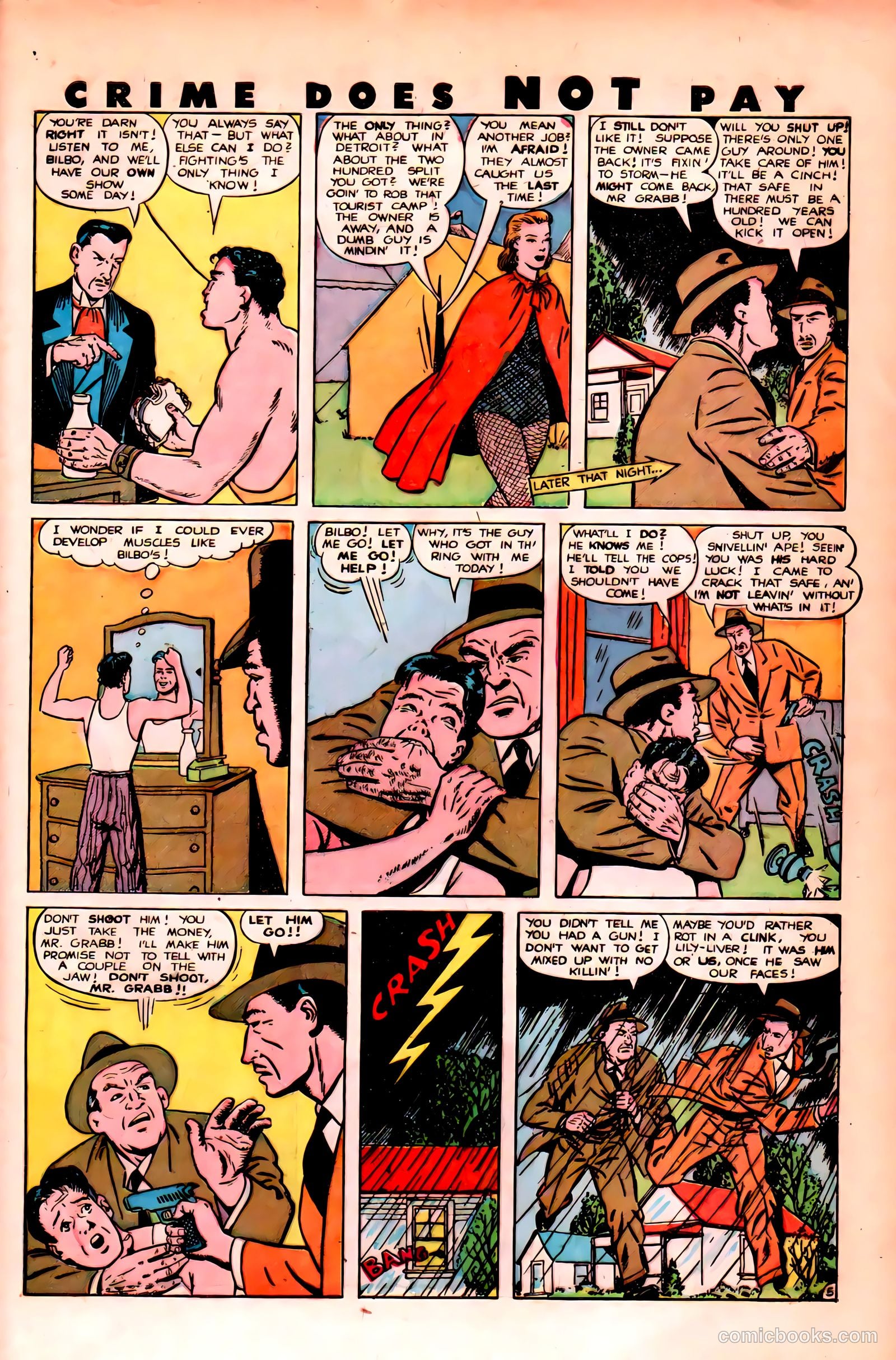 Crime Does Not Pay #84 (1950) — page 45 of 52