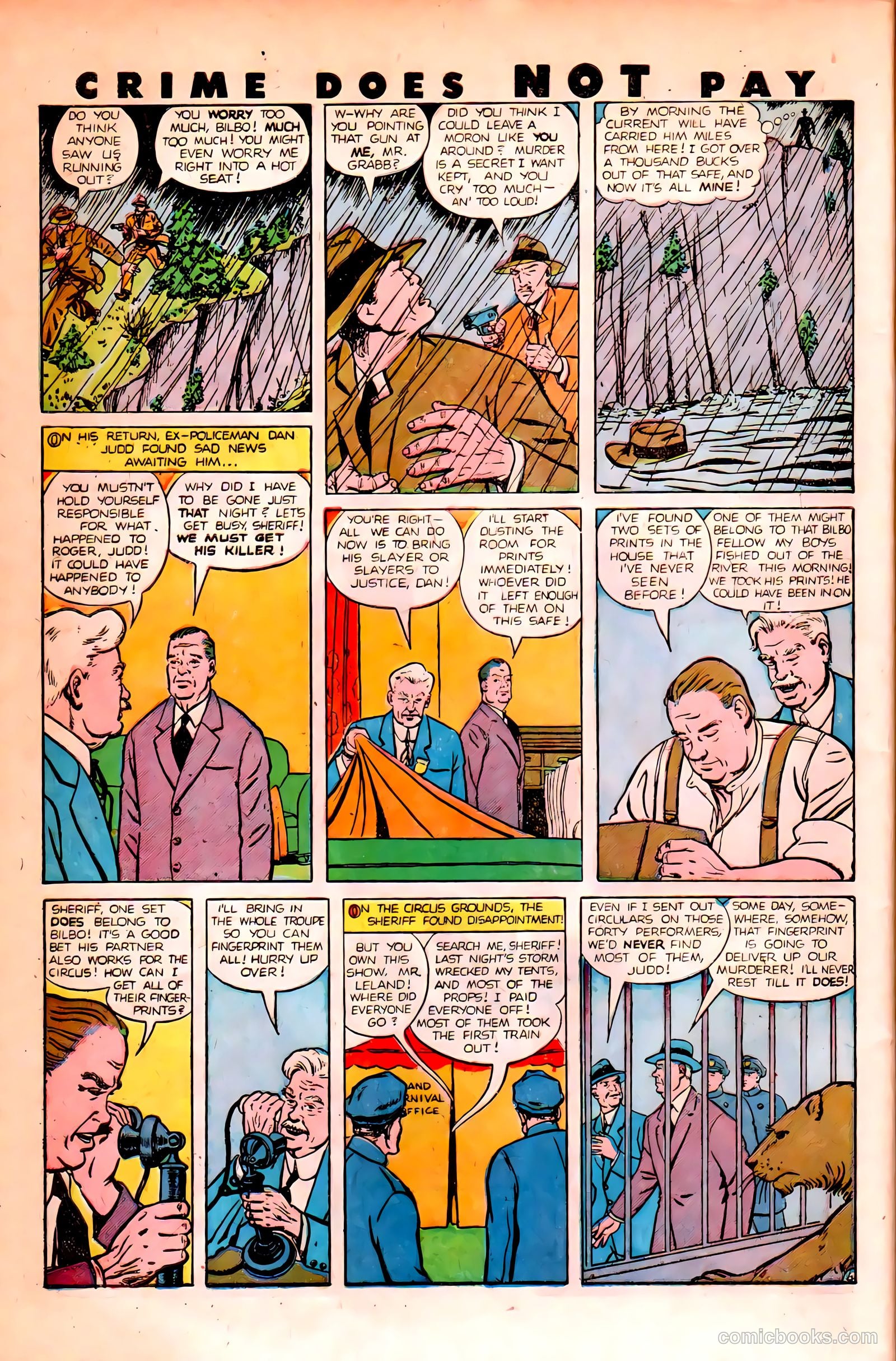 Crime Does Not Pay #84 (1950) — page 46 of 52