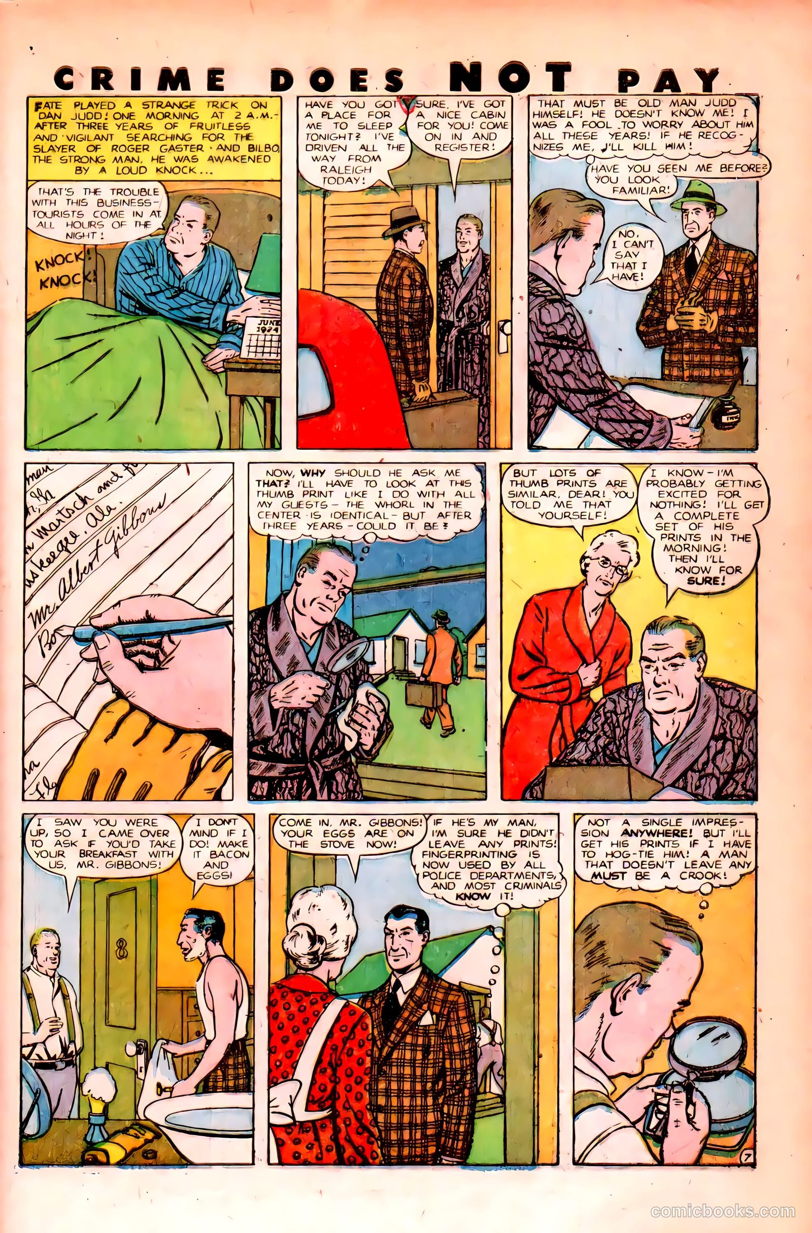 Crime Does Not Pay #84 (1950) — page 47 of 52