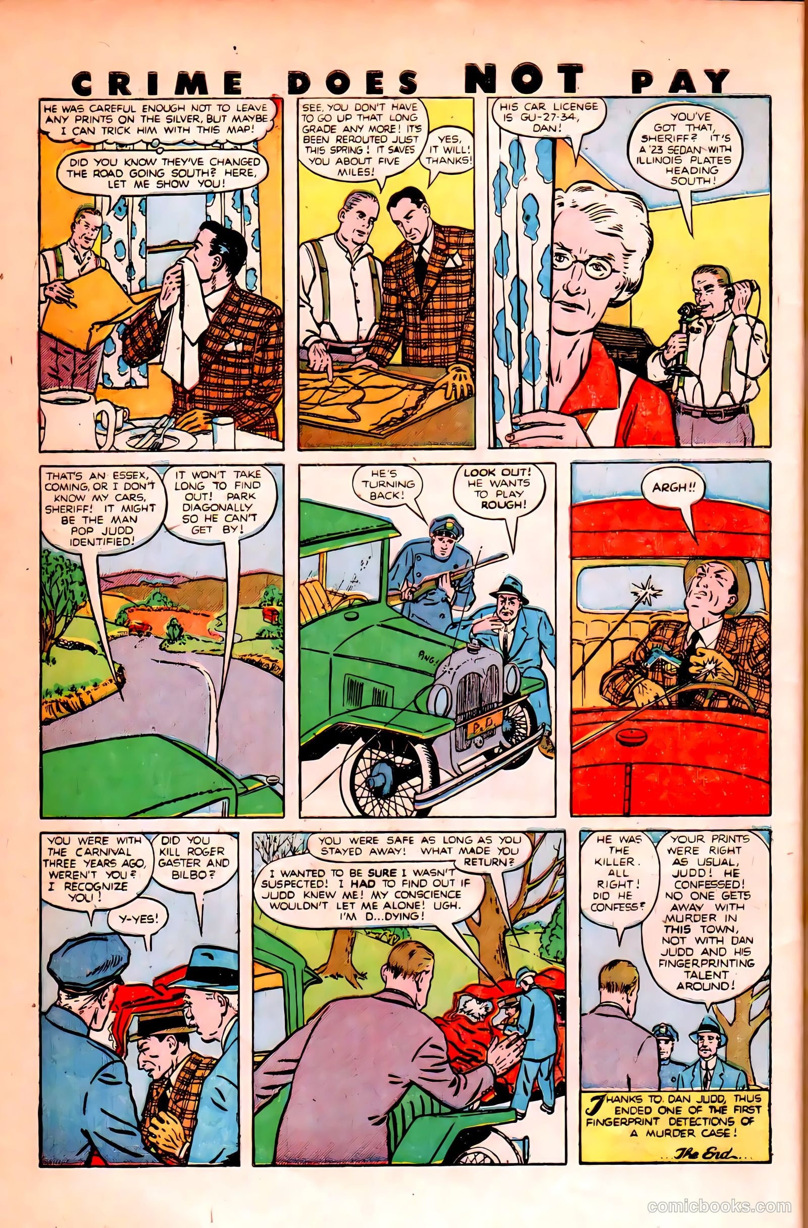 Crime Does Not Pay #84 (1950) — page 48 of 52