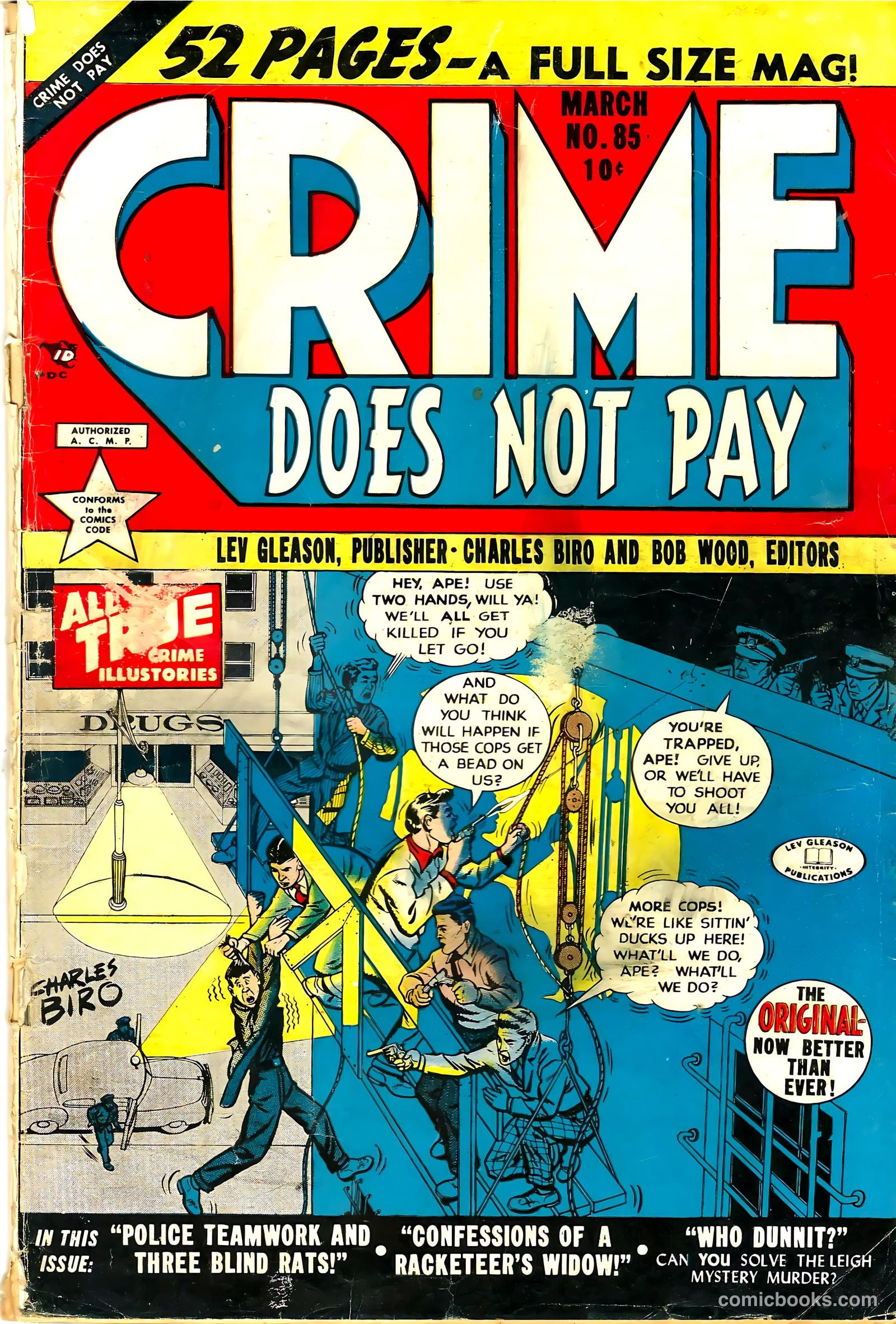 Crime Does Not Pay #85