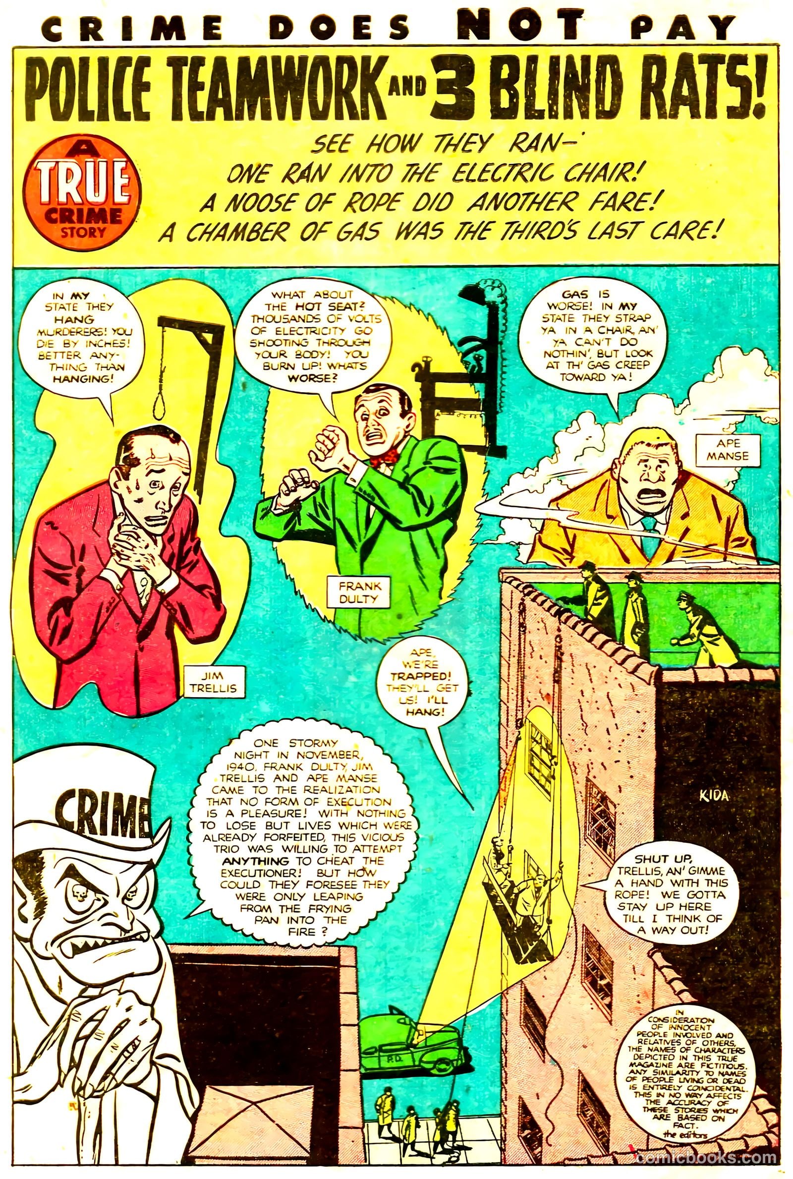 Crime Does Not Pay #85 (1950) — page 3 of 52