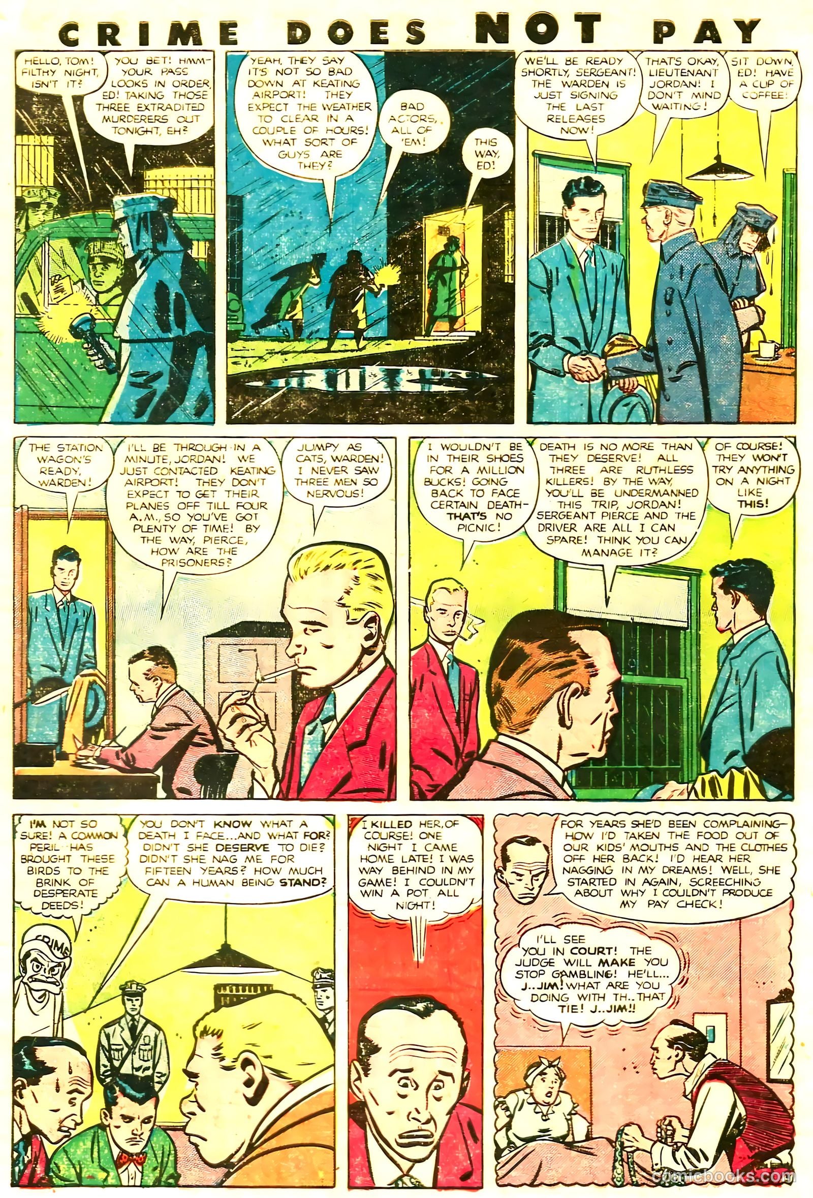 Crime Does Not Pay #85 (1950) — page 5 of 52