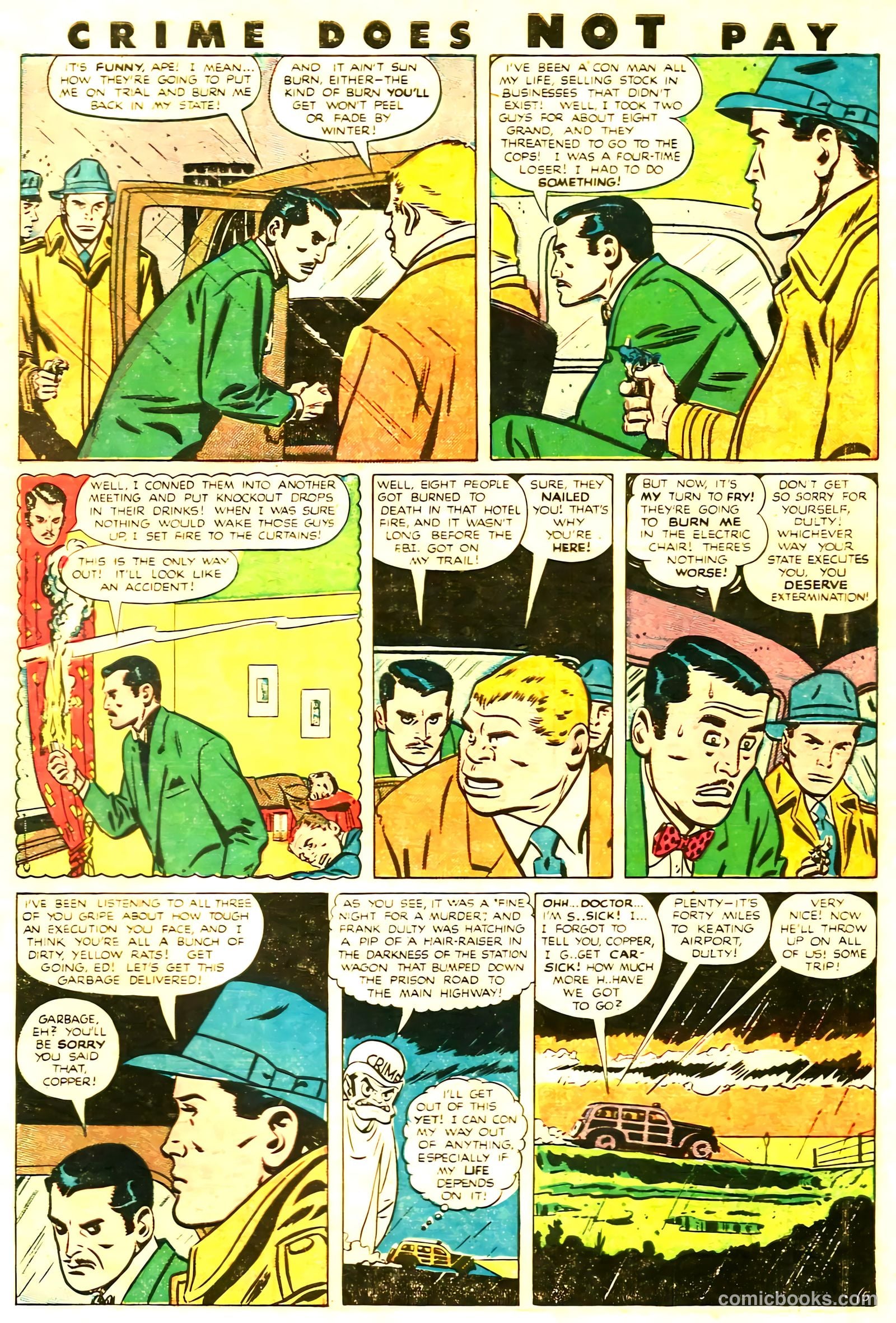 Crime Does Not Pay #85 (1950) — page 7 of 52