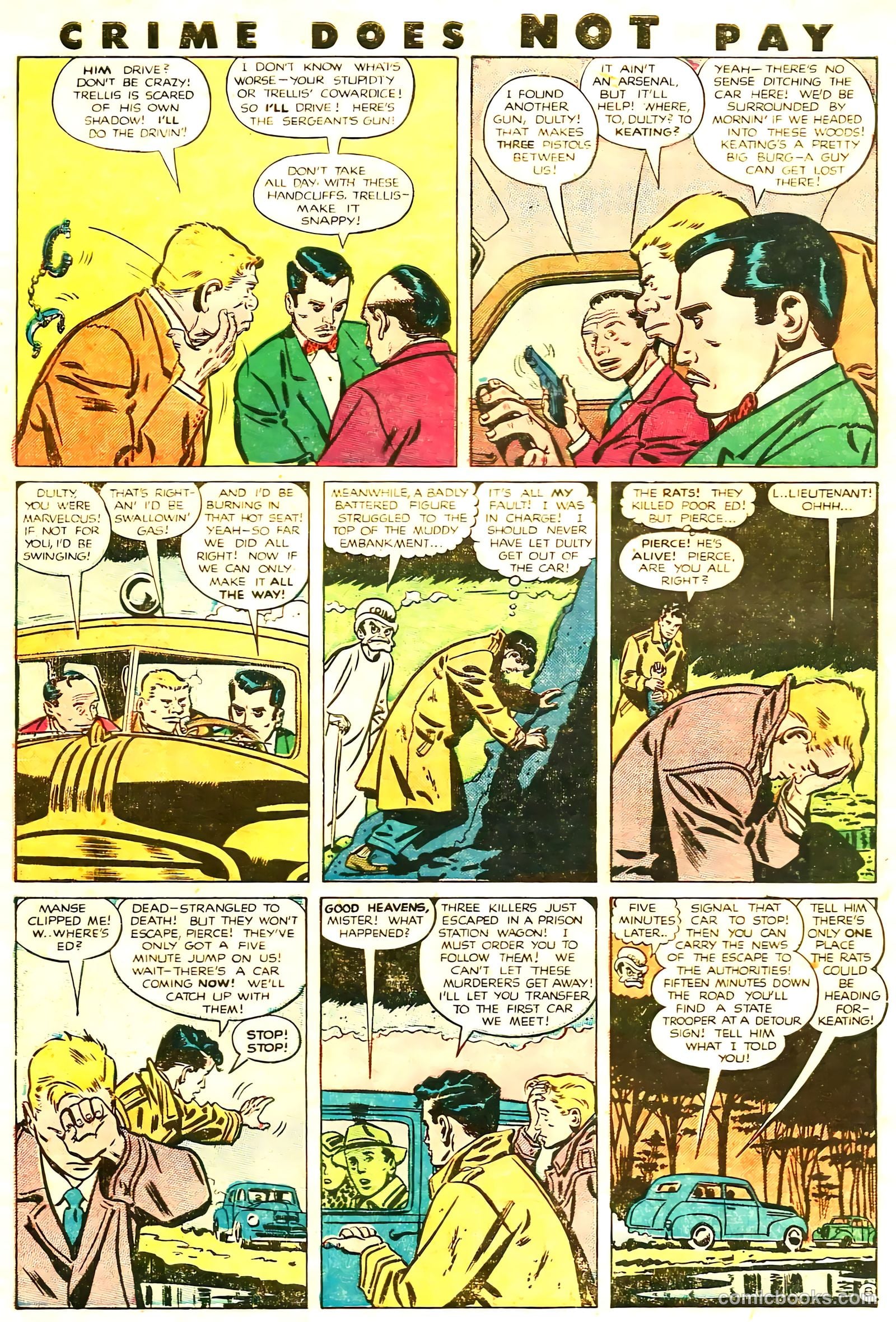 Crime Does Not Pay #85 (1950) — page 10 of 52