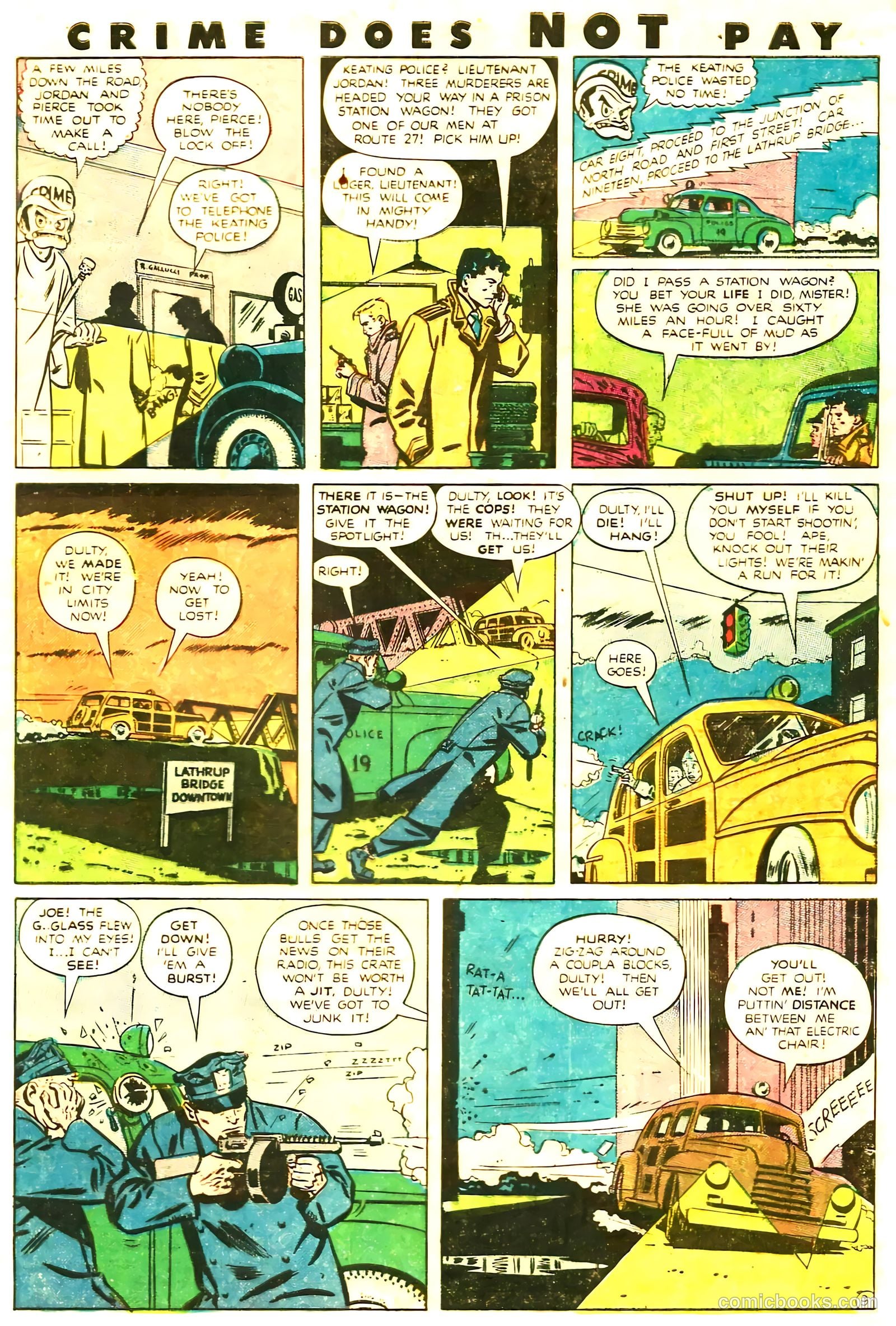 Crime Does Not Pay #85 (1950) — page 11 of 52