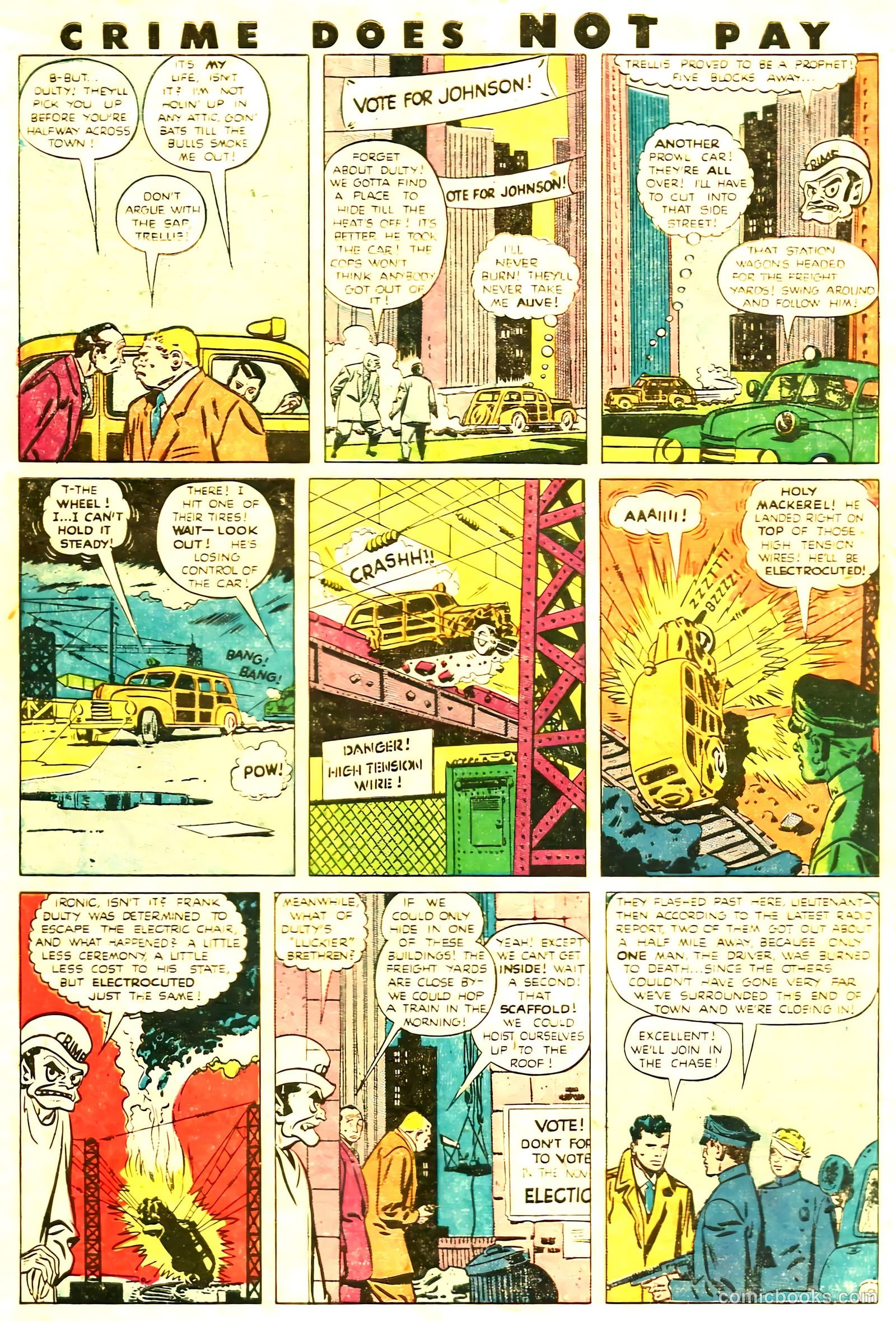 Crime Does Not Pay #85 (1950) — page 12 of 52