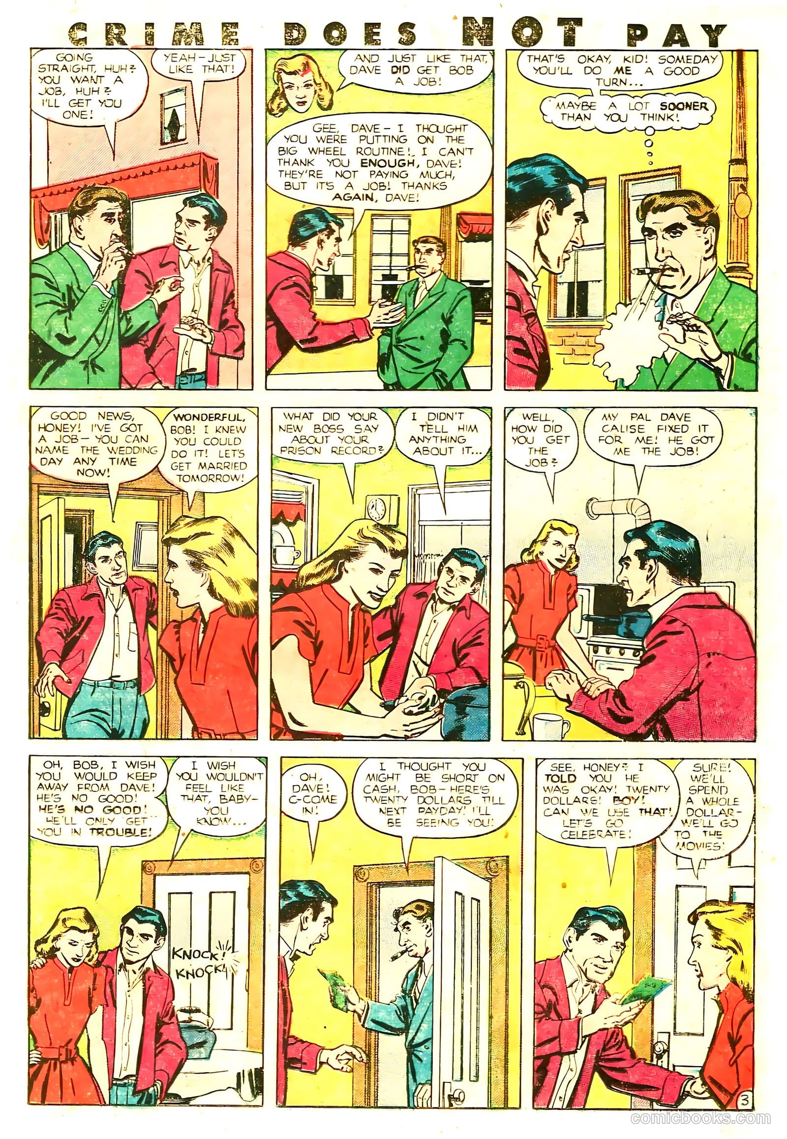 Crime Does Not Pay #85 (1950) — page 19 of 52