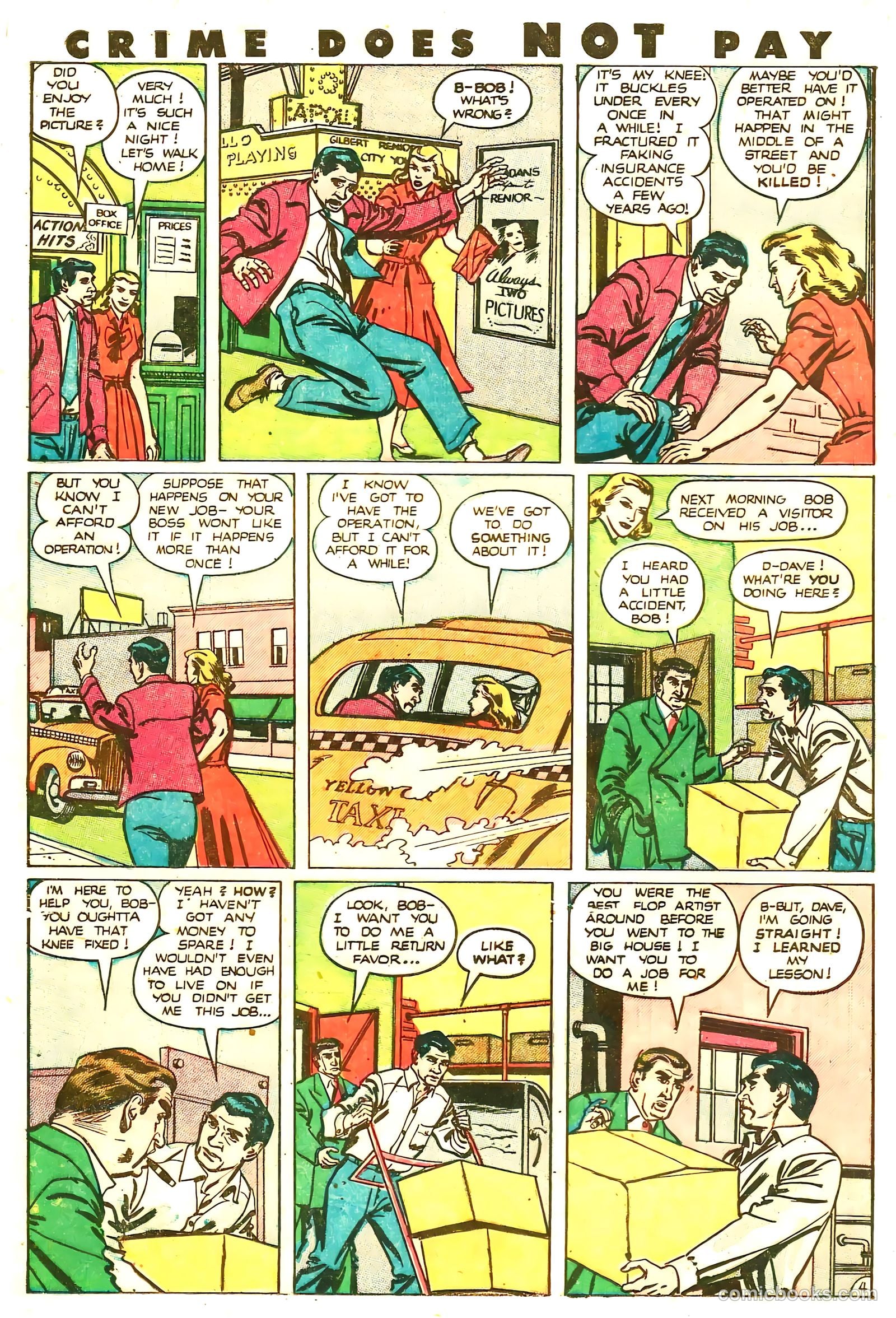Crime Does Not Pay #85 (1950) — page 20 of 52