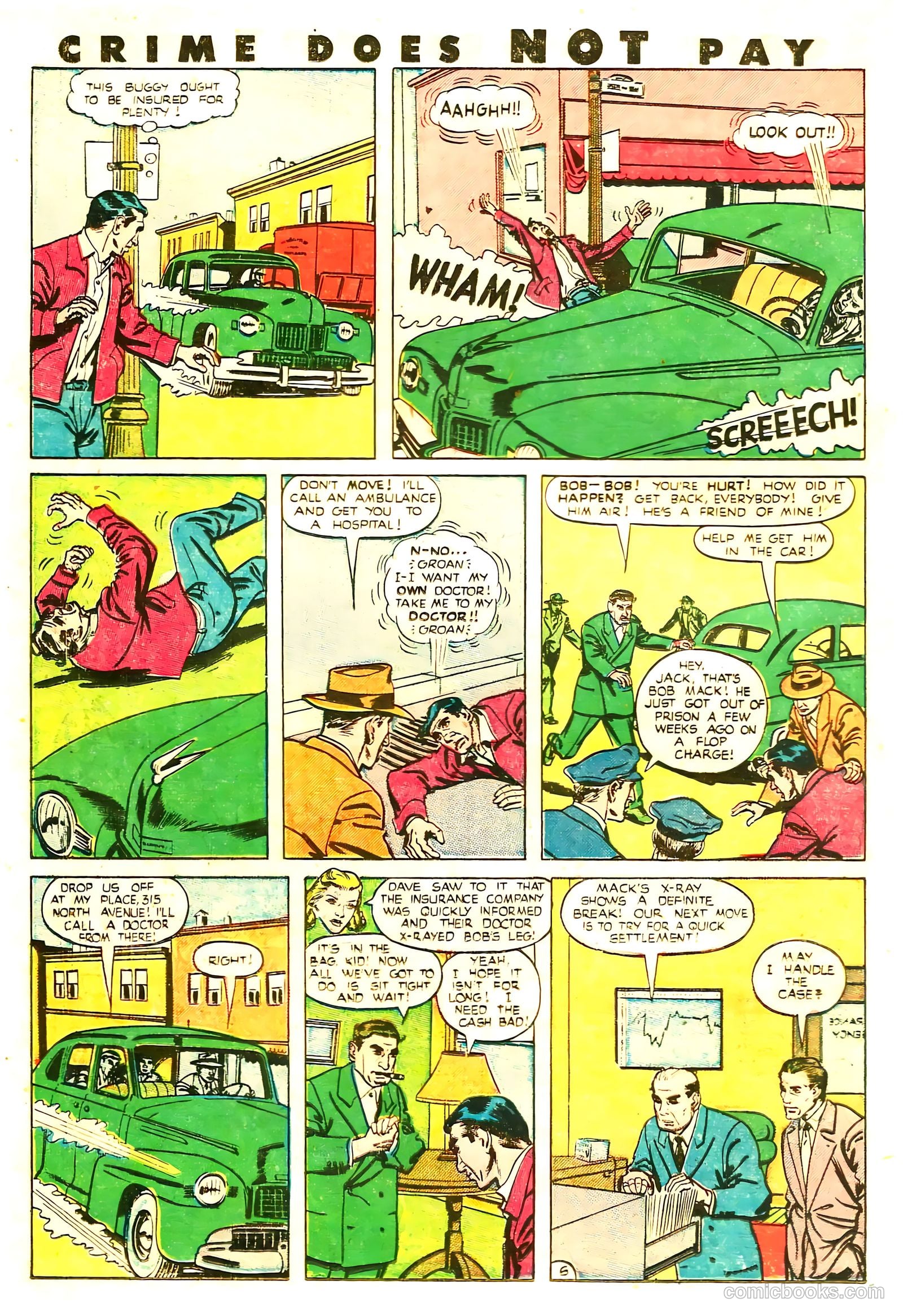 Crime Does Not Pay #85 (1950) — page 22 of 52