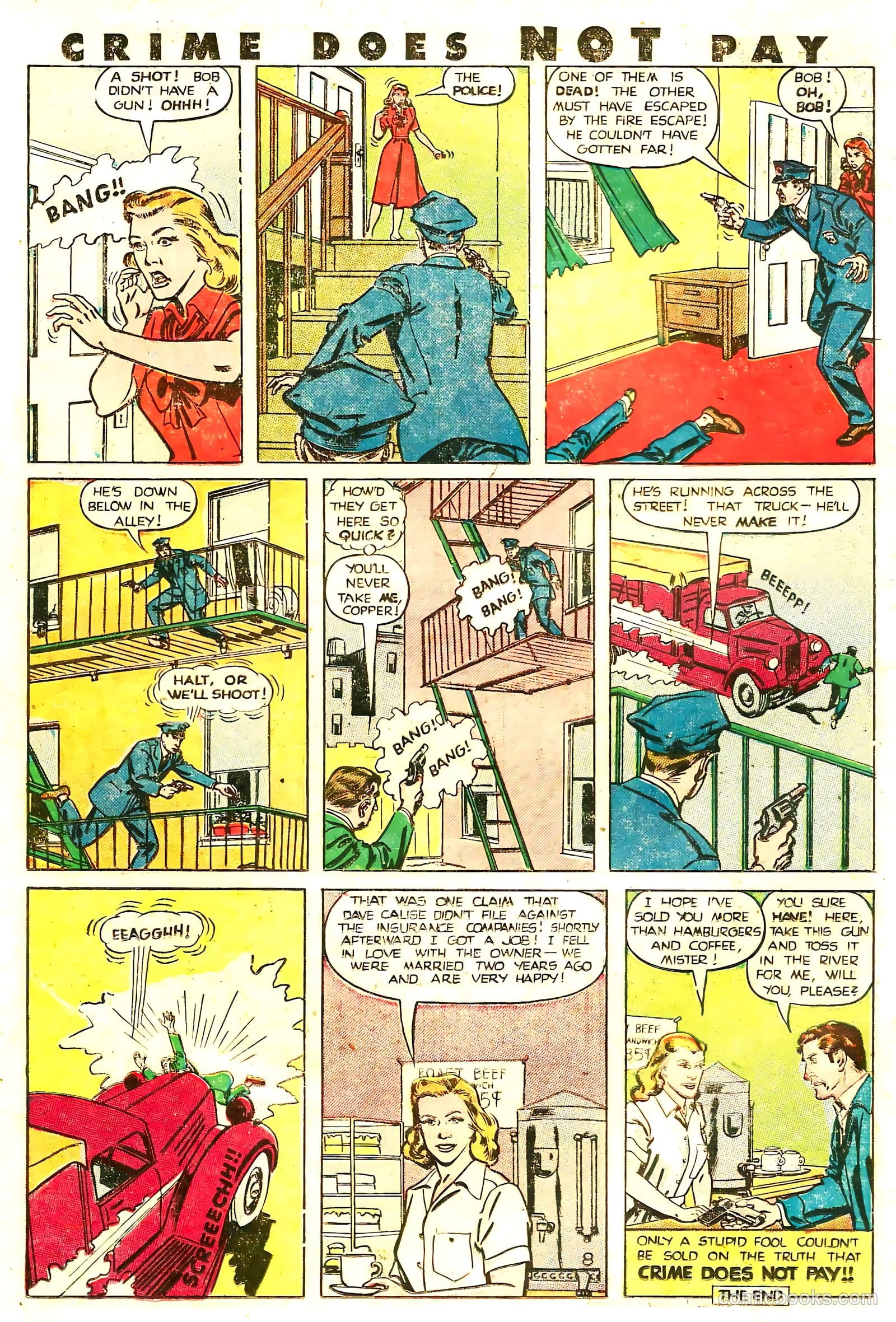 Crime Does Not Pay #85 (1950) — page 24 of 52