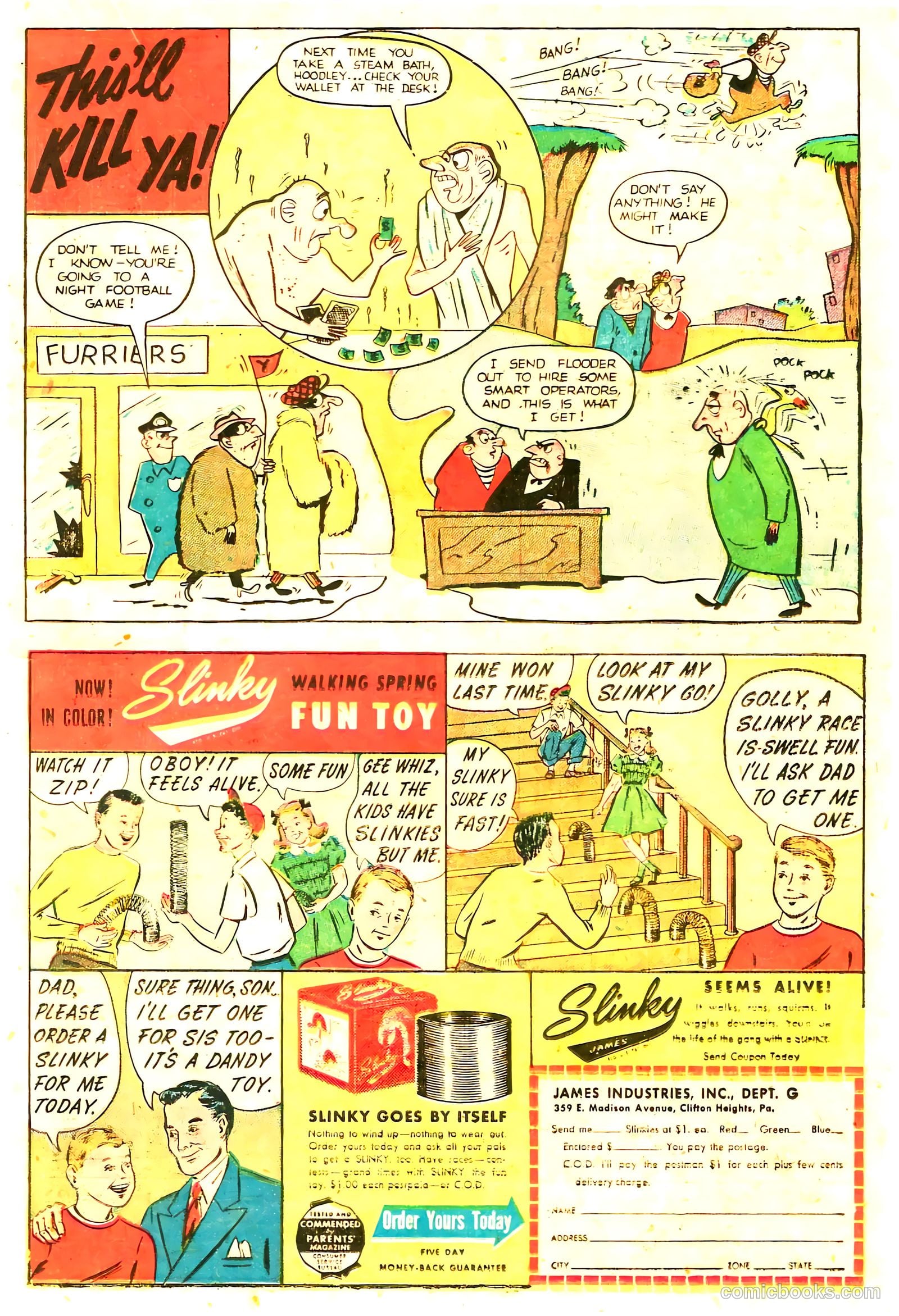 Crime Does Not Pay #85 (1950) — page 25 of 52