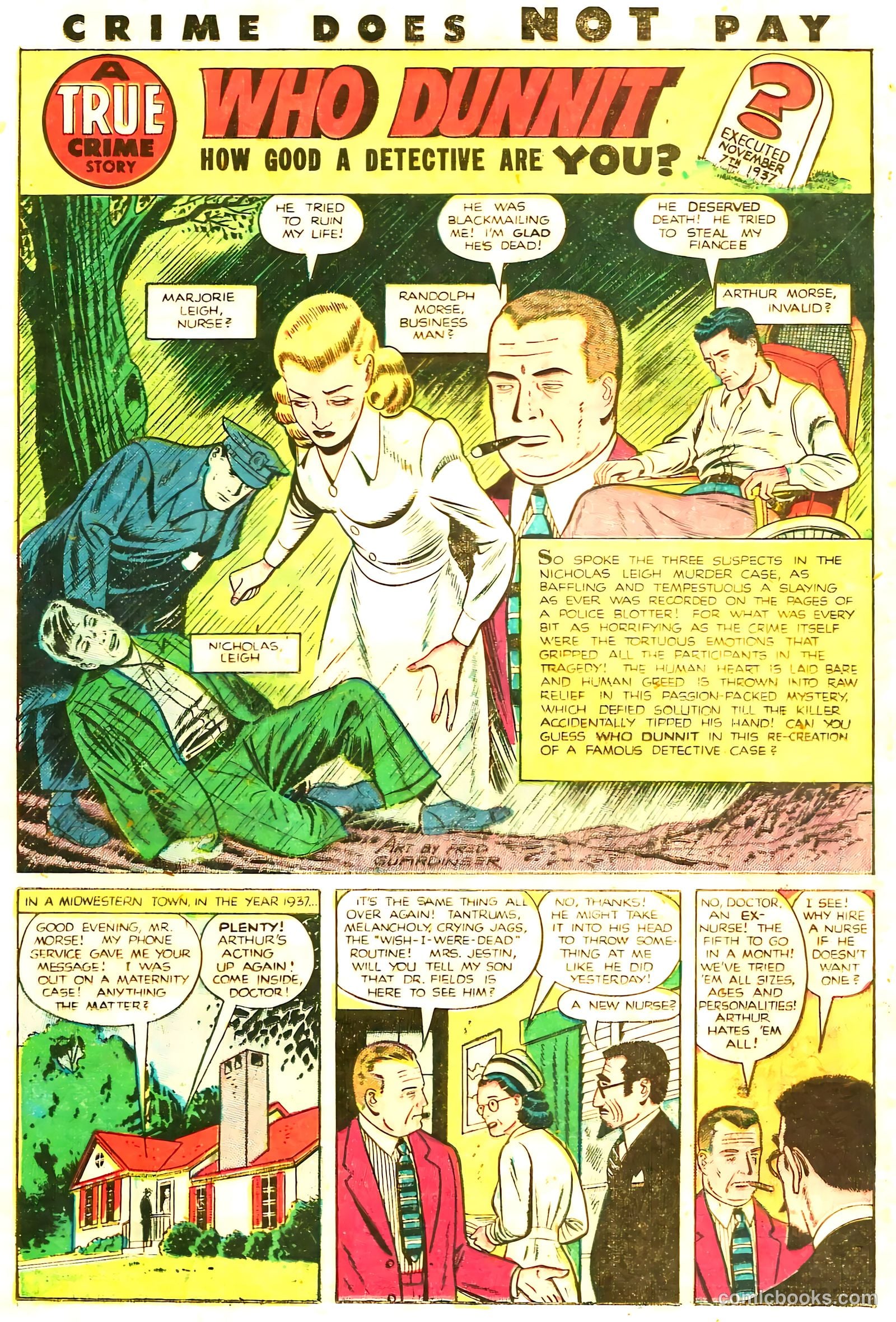 Crime Does Not Pay #85 (1950) — page 28 of 52