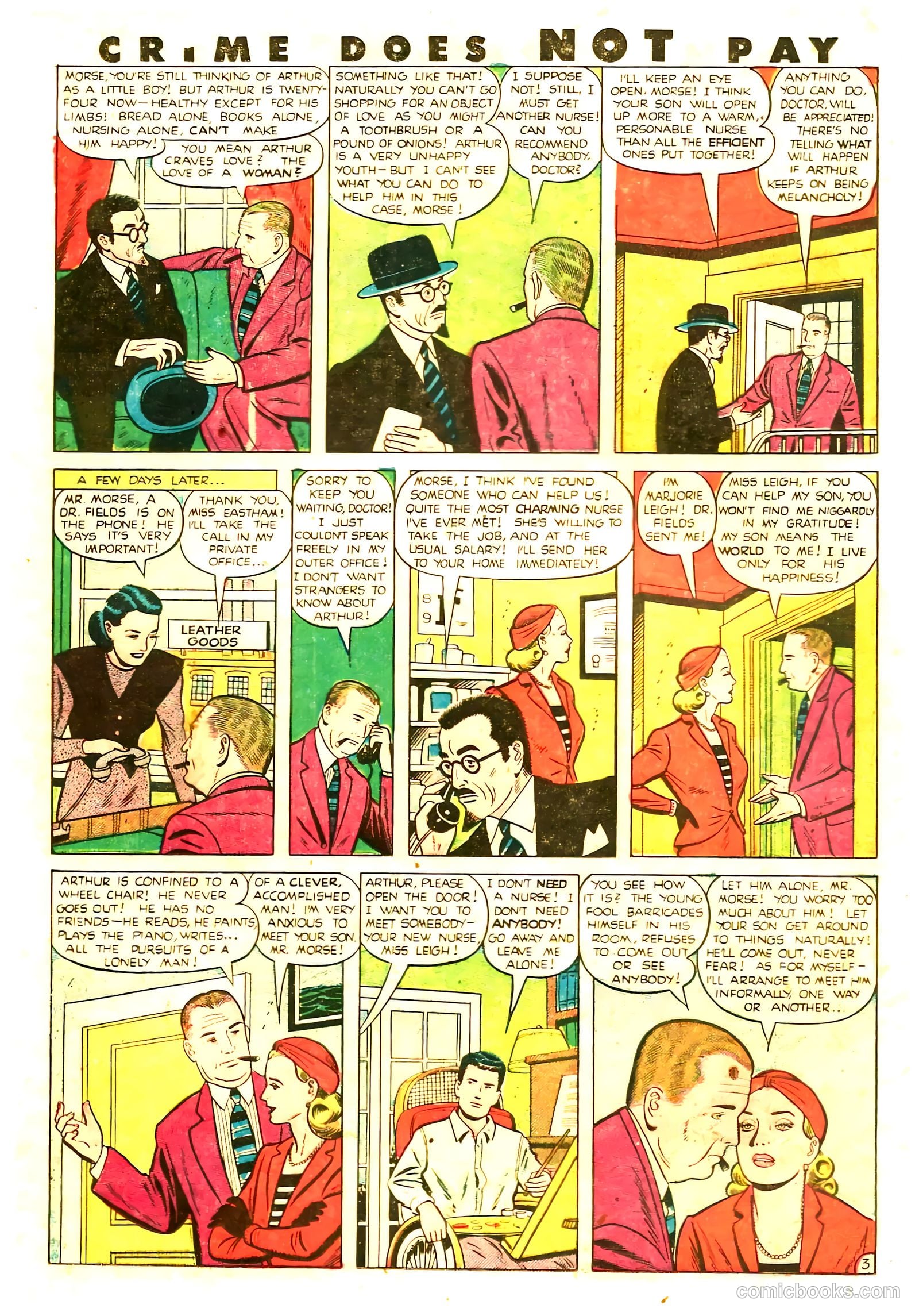 Crime Does Not Pay #85 (1950) — page 30 of 52