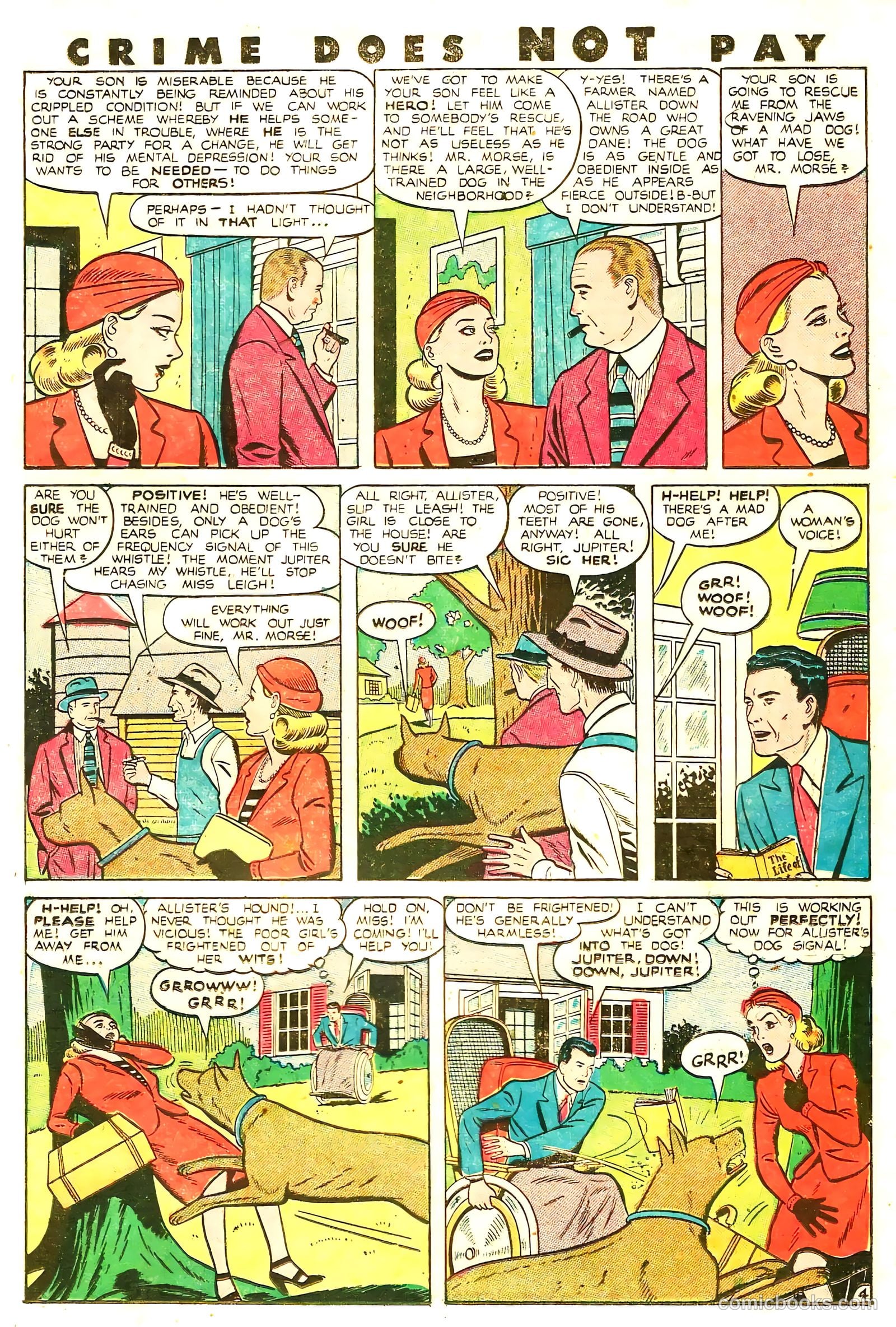 Crime Does Not Pay #85 (1950) — page 31 of 52