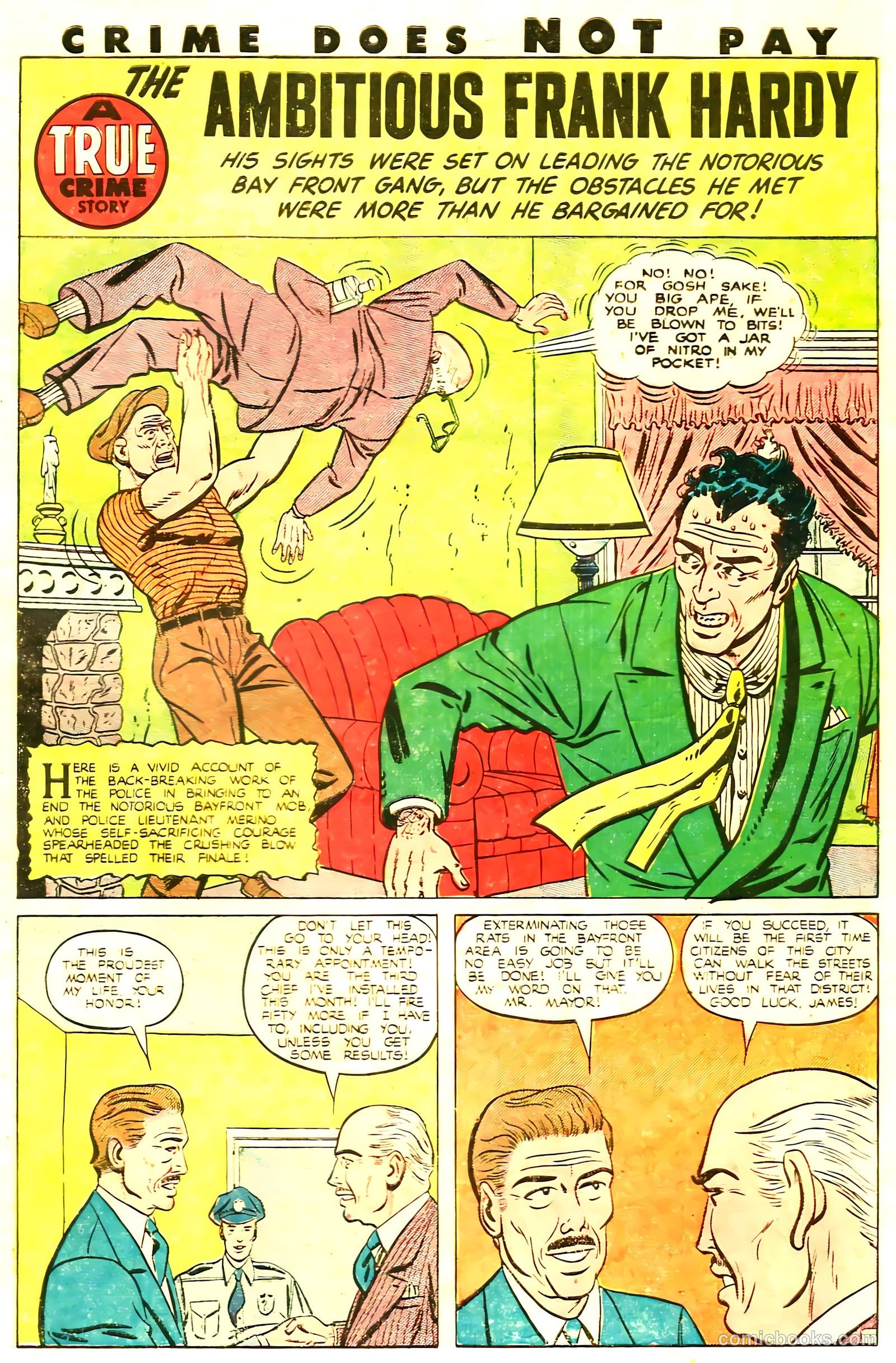 Crime Does Not Pay #85 (1950) — page 41 of 52