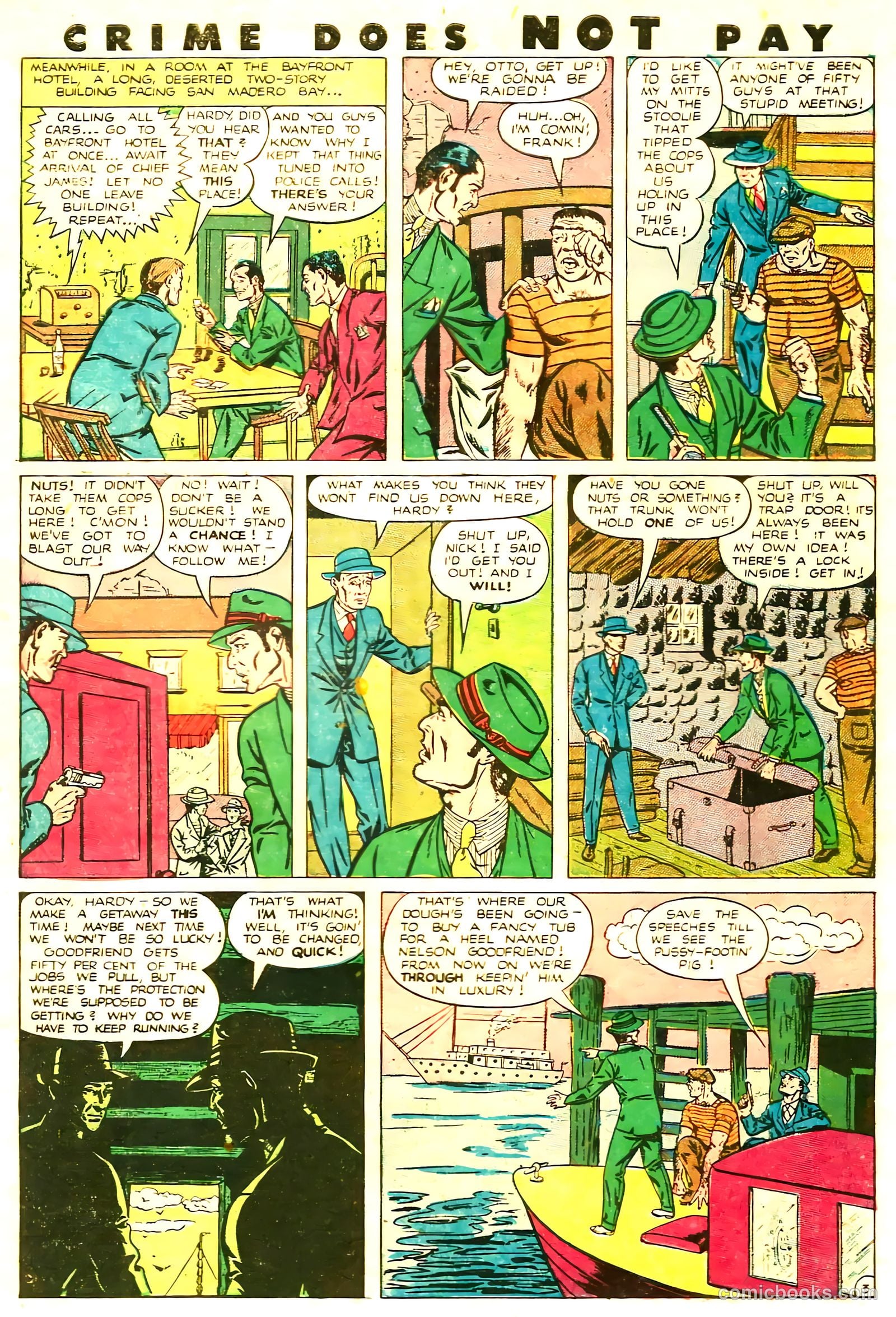 Crime Does Not Pay #85 (1950) — page 43 of 52