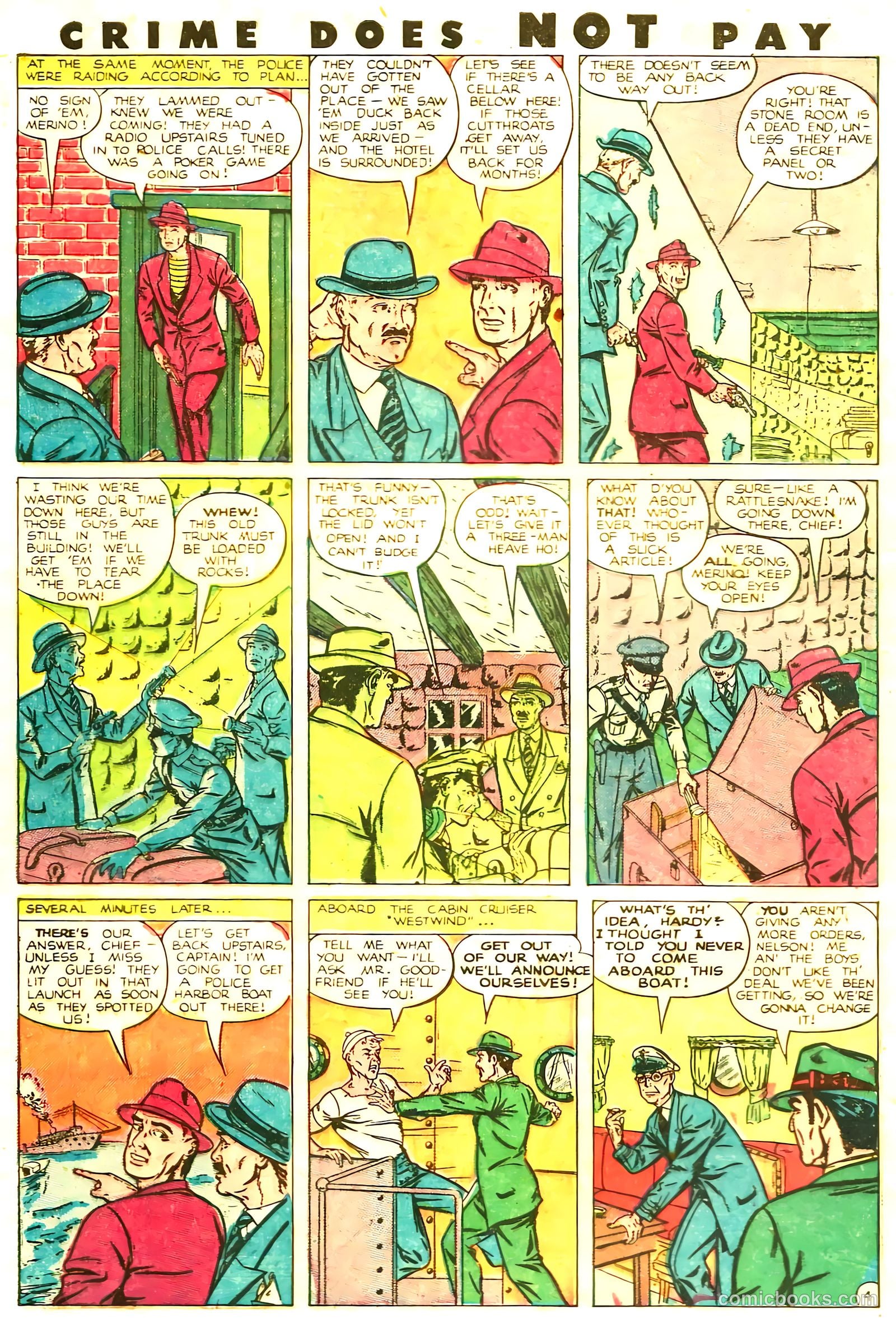 Crime Does Not Pay #85 (1950) — page 44 of 52