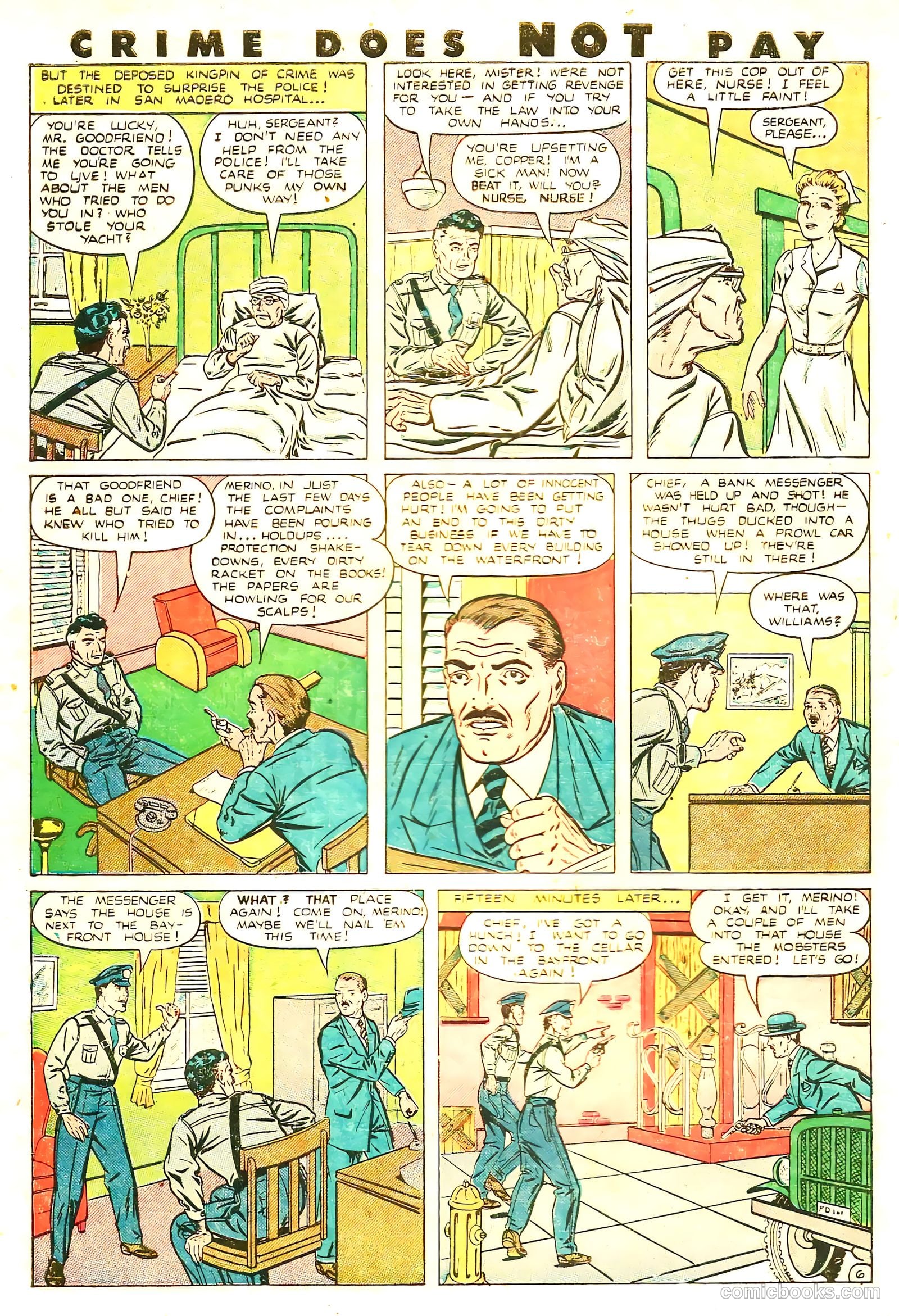 Crime Does Not Pay #85 (1950) — page 46 of 52