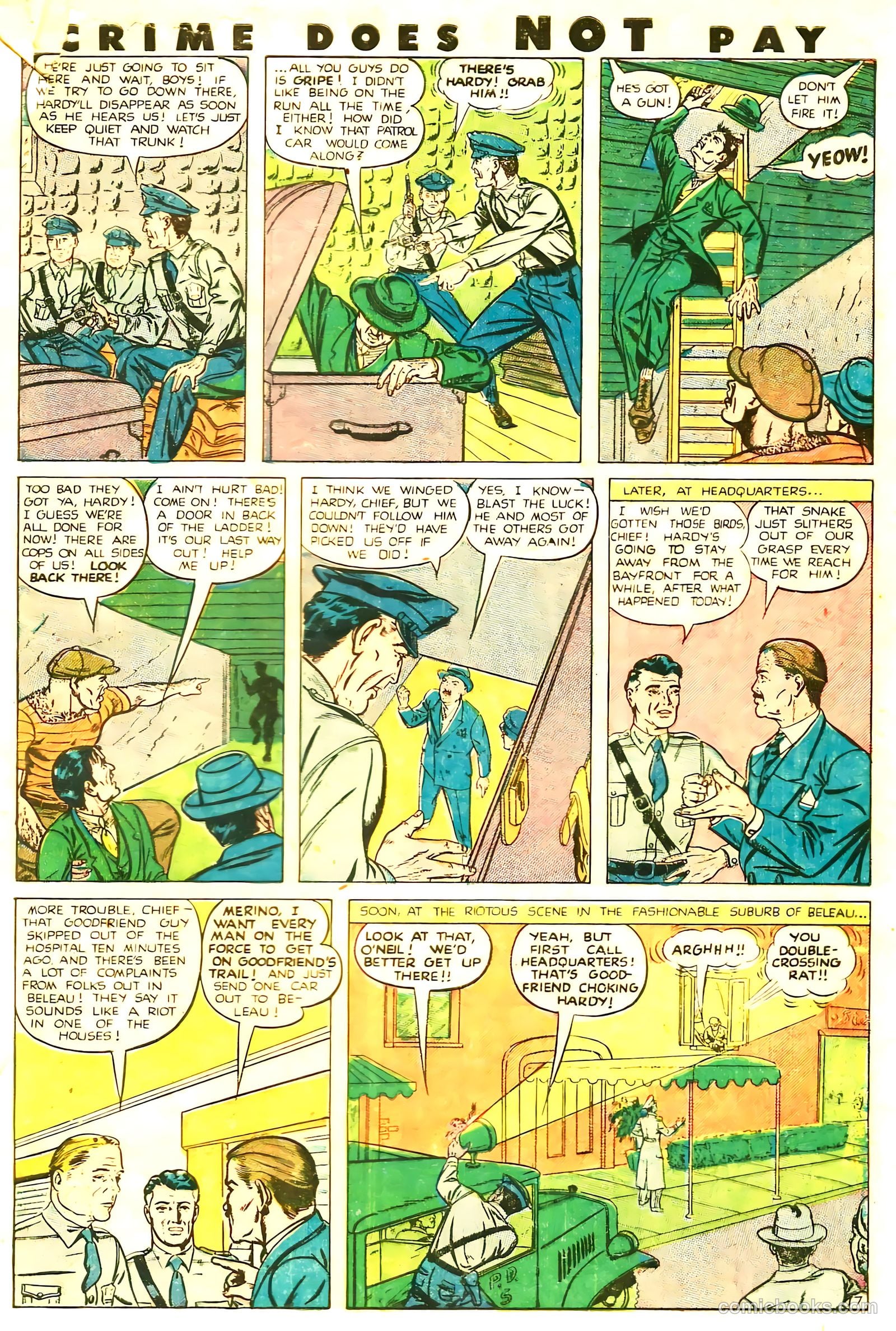 Crime Does Not Pay #85 (1950) — page 47 of 52