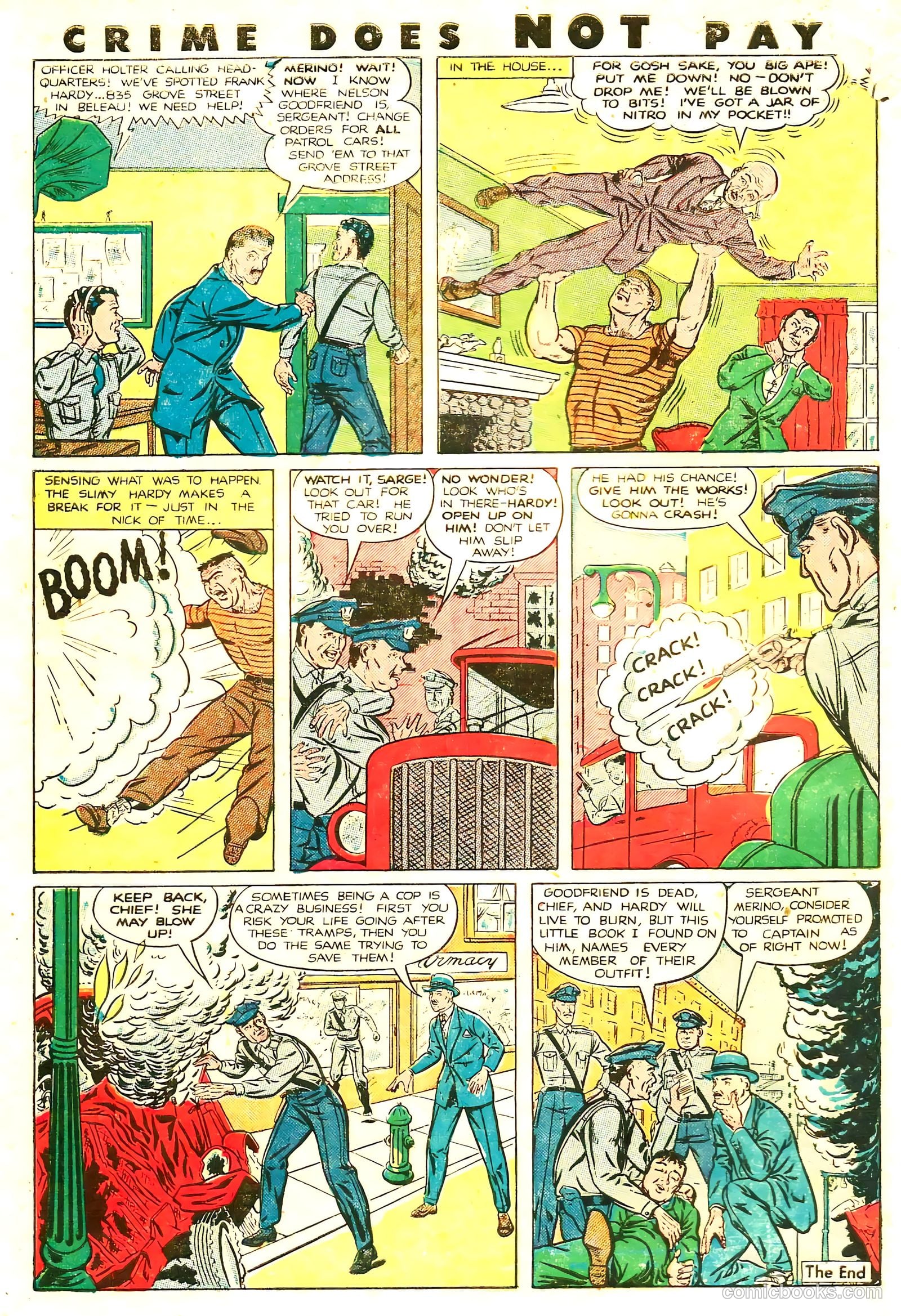 Crime Does Not Pay #85 (1950) — page 48 of 52