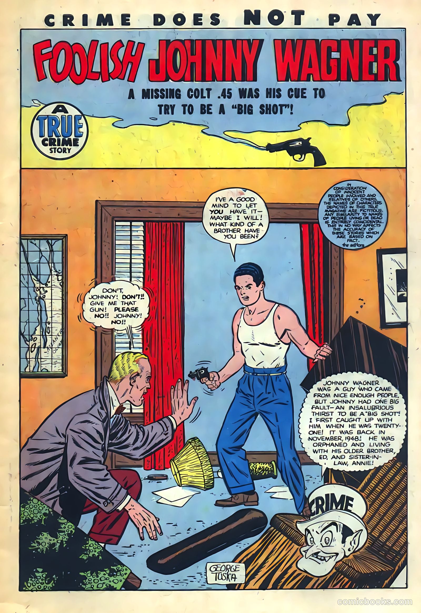 Crime Does Not Pay #86 (1950) — page 3 of 51