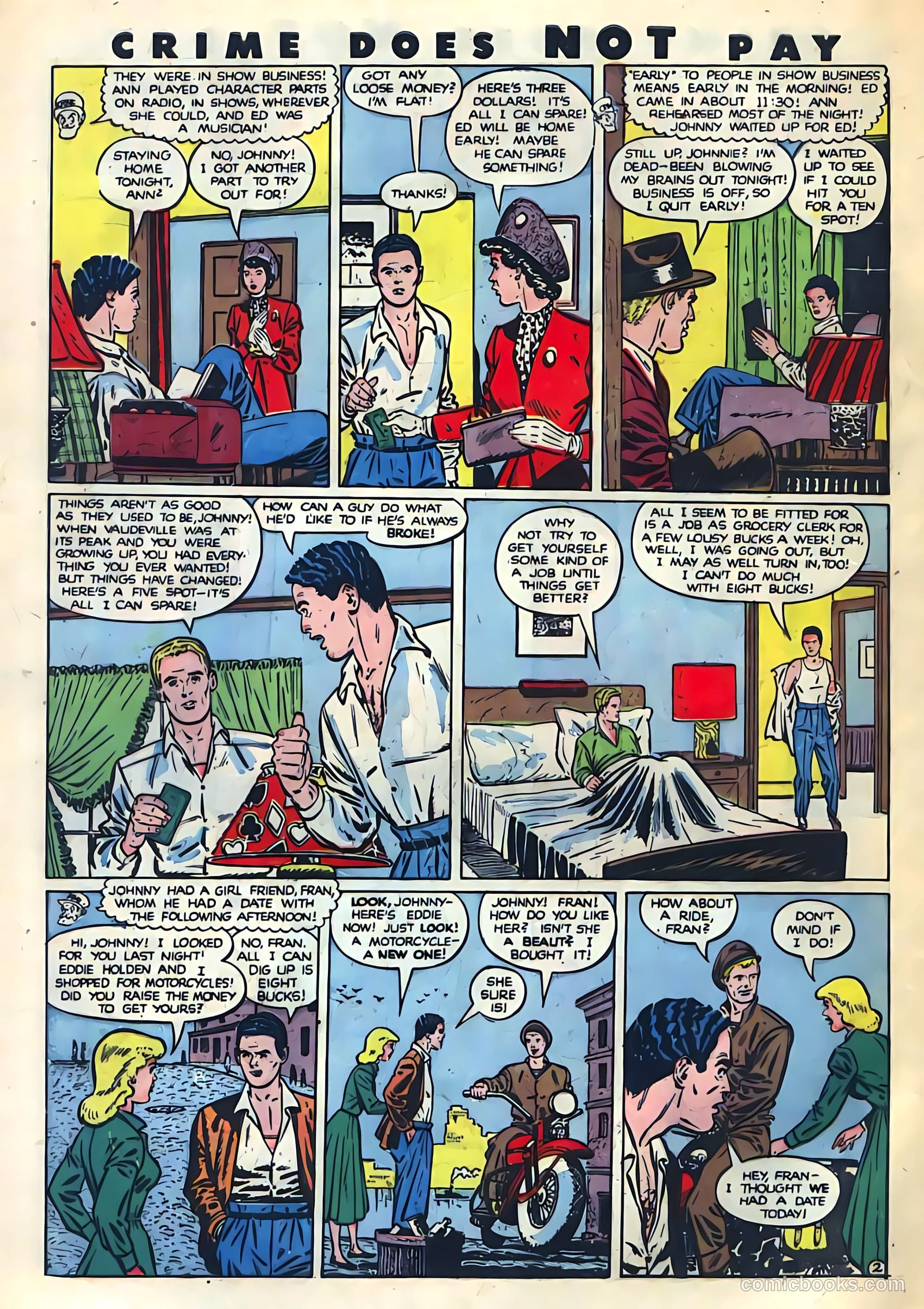 Crime Does Not Pay #86 (1950) — page 4 of 51