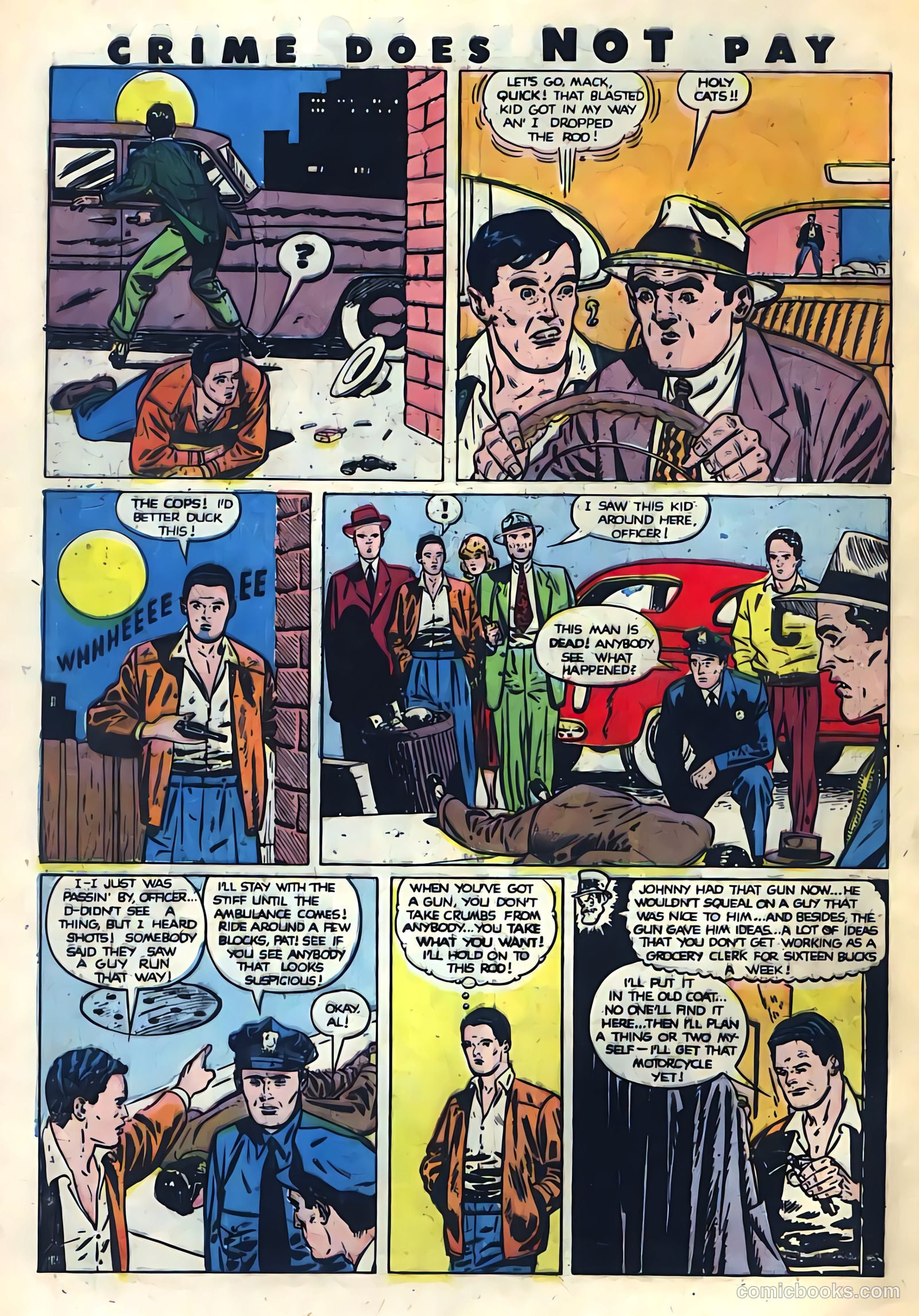 Crime Does Not Pay #86 (1950) — page 6 of 51