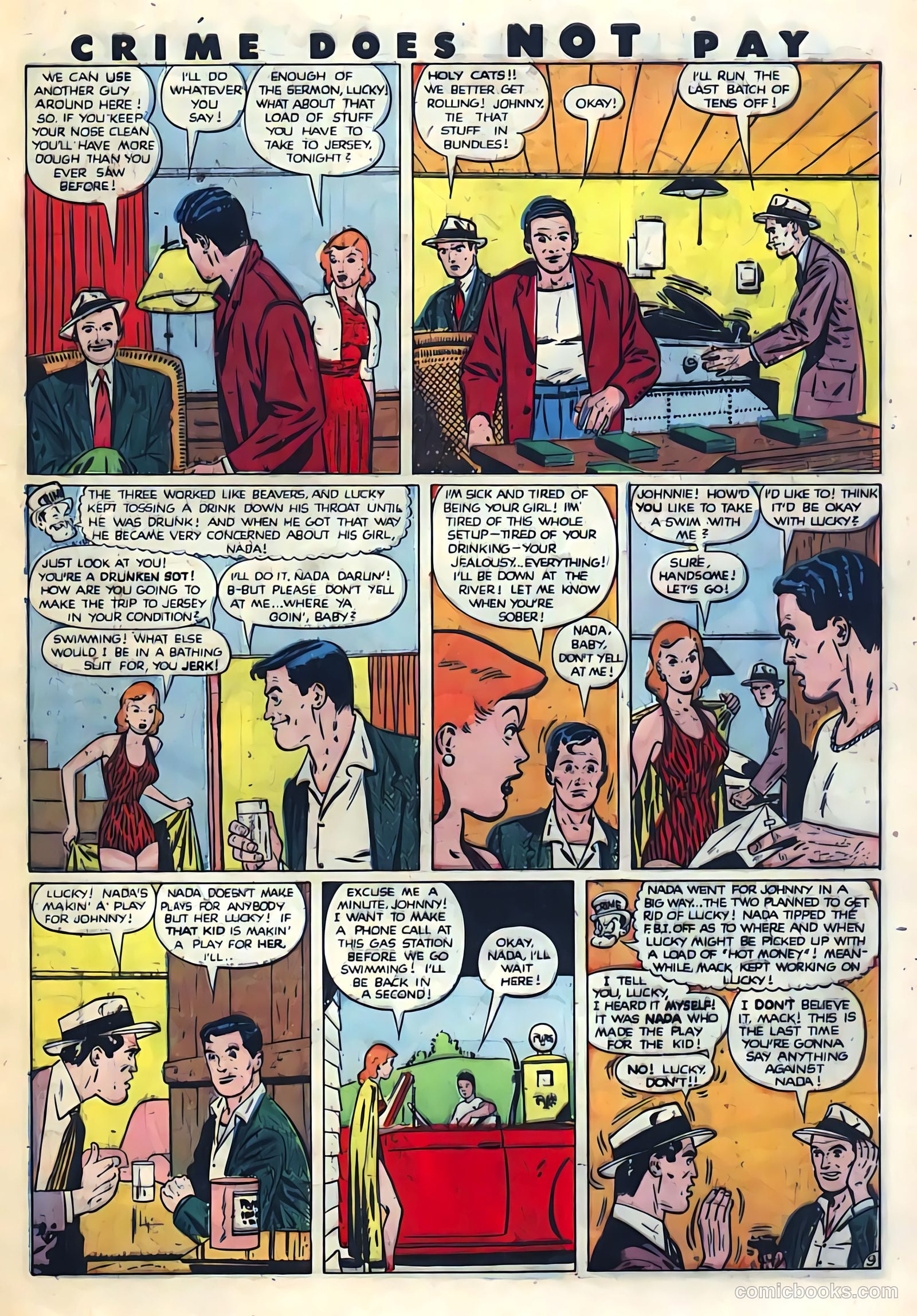 Crime Does Not Pay #86 (1950) — page 11 of 51