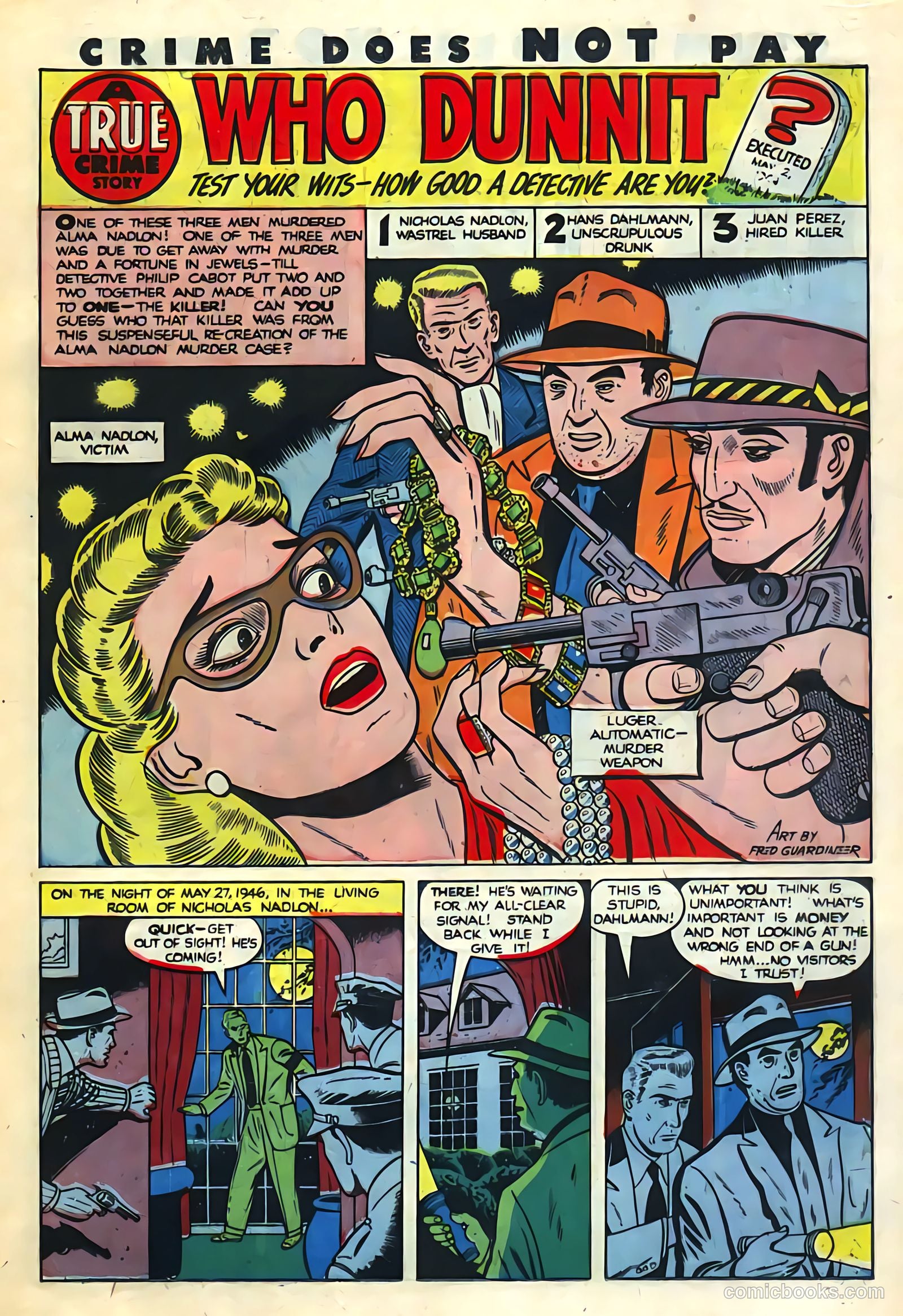 Crime Does Not Pay #86 (1950) — page 17 of 51